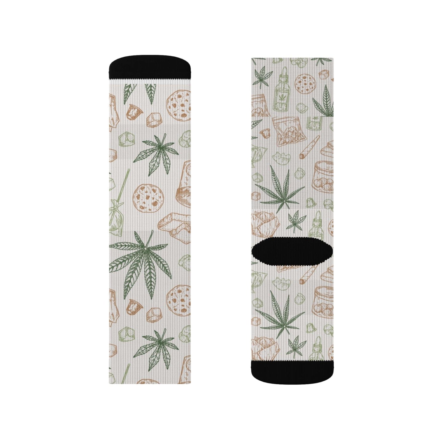 Retro Weed Socks