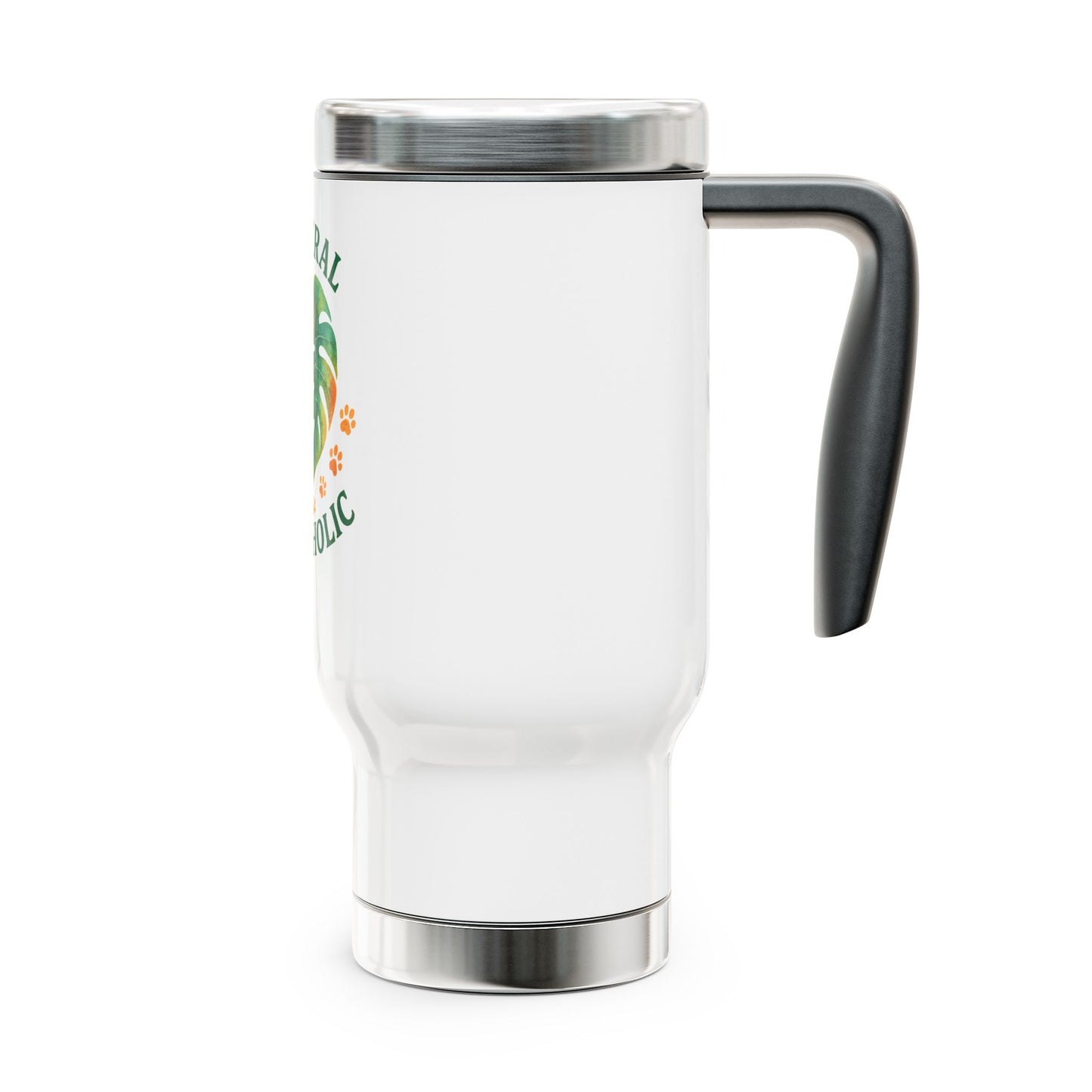 Feral Plantaholic Travel Mug, Eco-Friendly Travel Cup, Coffee Lover Gift, Plant Enthusiast, Nature Lover Mug, Sustainable Drinkware