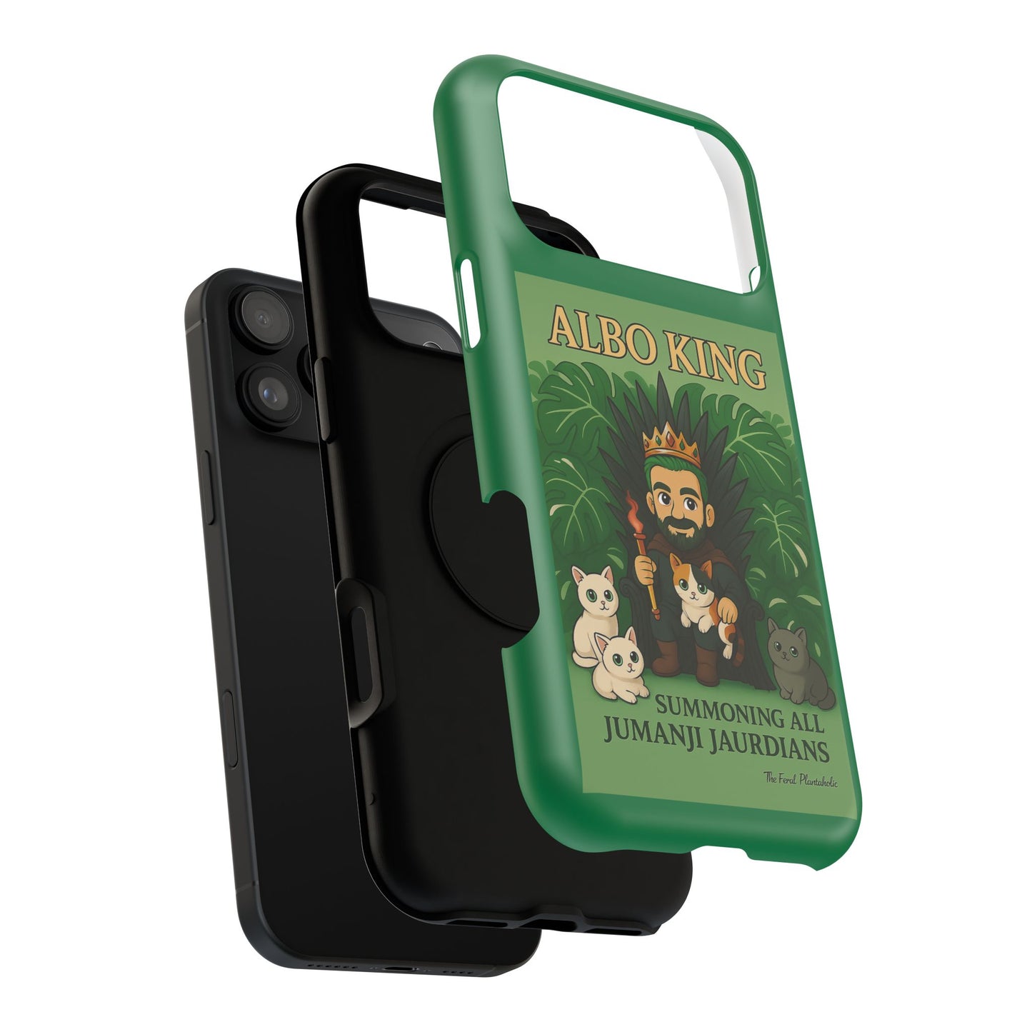 Impact-Resistant Phone Case — "Albo King" Jumanji Guardian Design