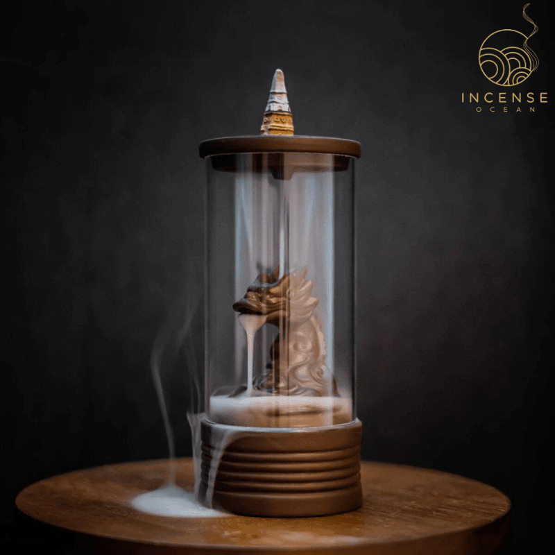 Dragon Incense Cone Burner