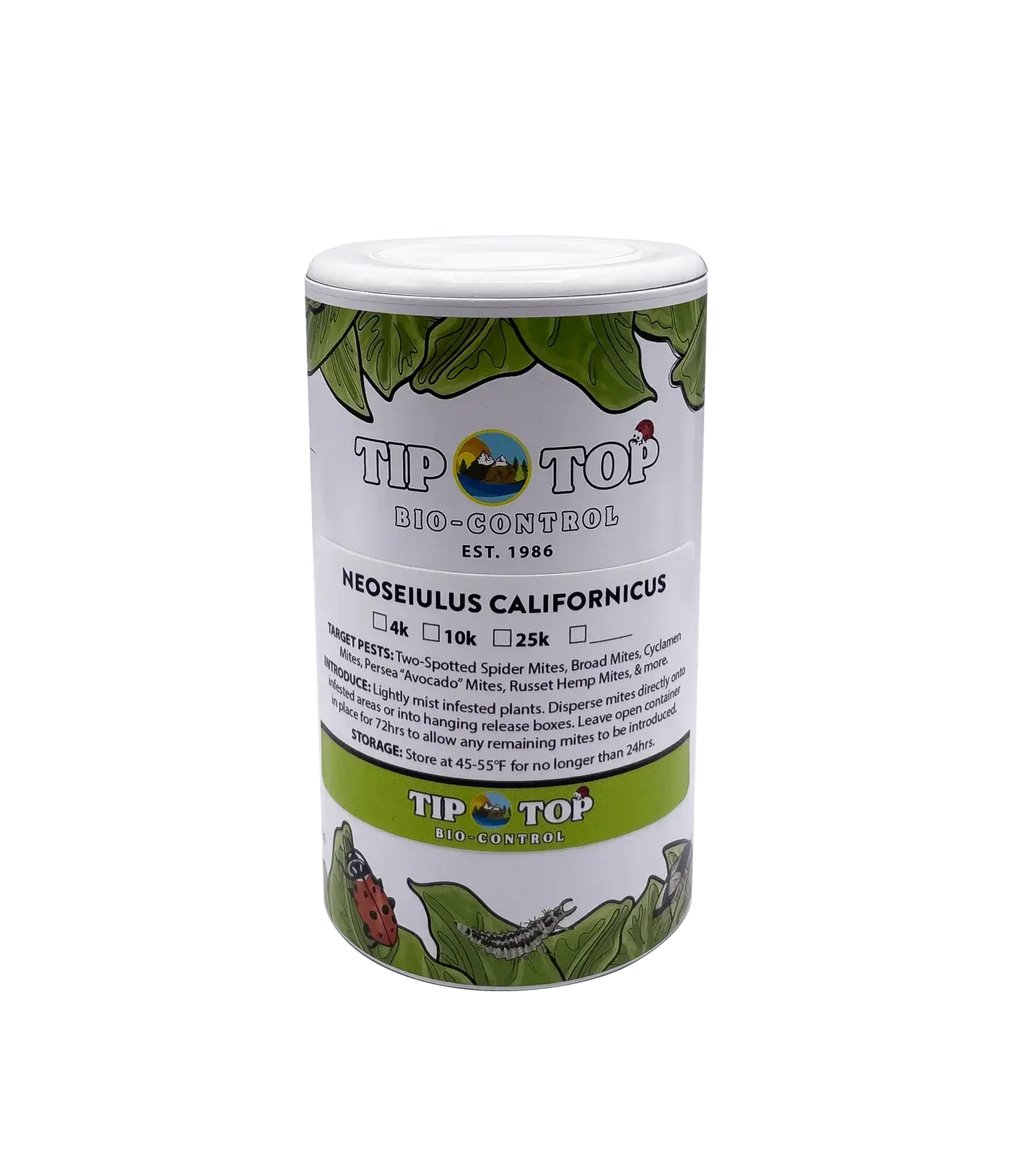 Neoseiulus californicus Treatment Bottles