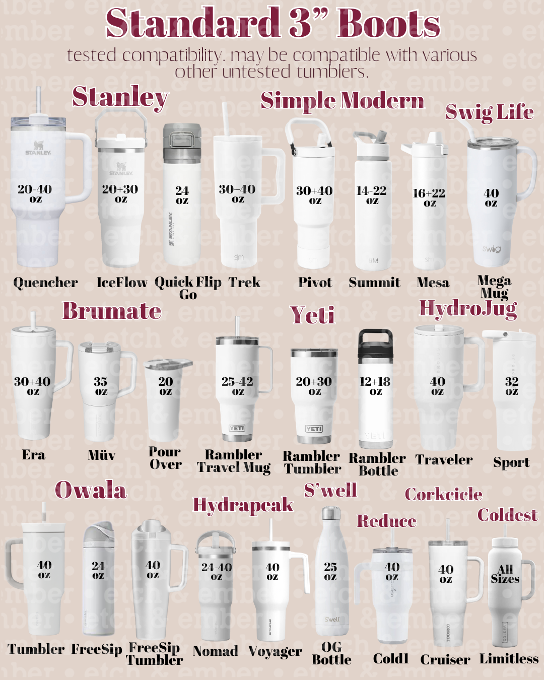 Sienna Macrame Tumbler Boot - fits 20-40oz