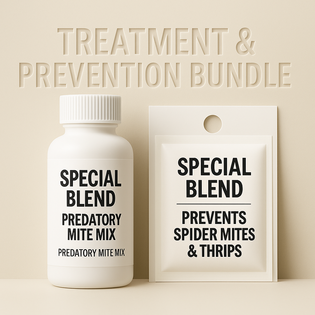 Special Blend Predatory Mite Mix Treatment Bottles