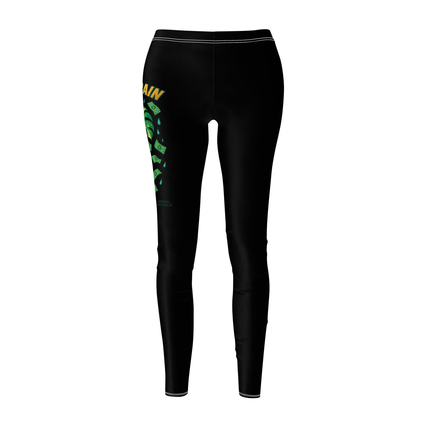 Vibrant Women's Motivational Leggings, Activewear for Fitness, Workout, Yoga, Gifts for Her, Trendy Casual Wear