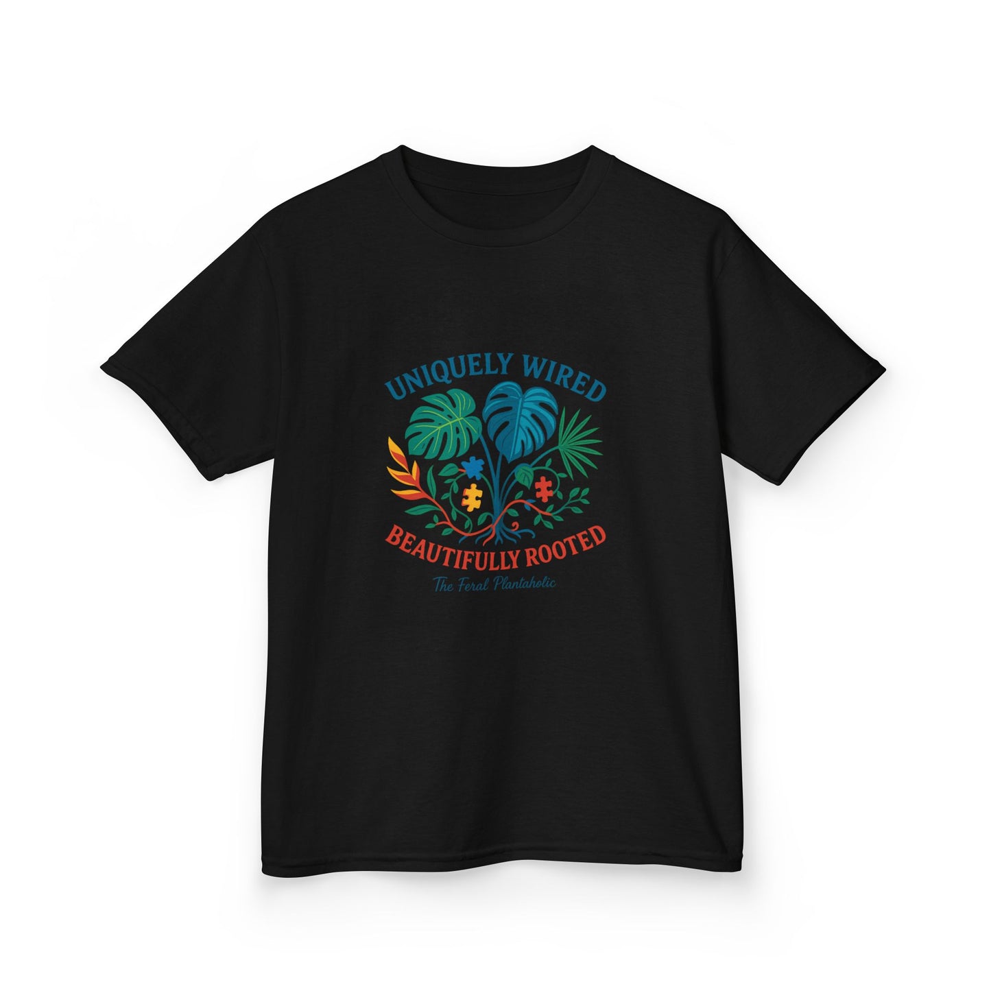 Kids Botanical Nature Tee - Uniquely Wired, Beautifully Rooted