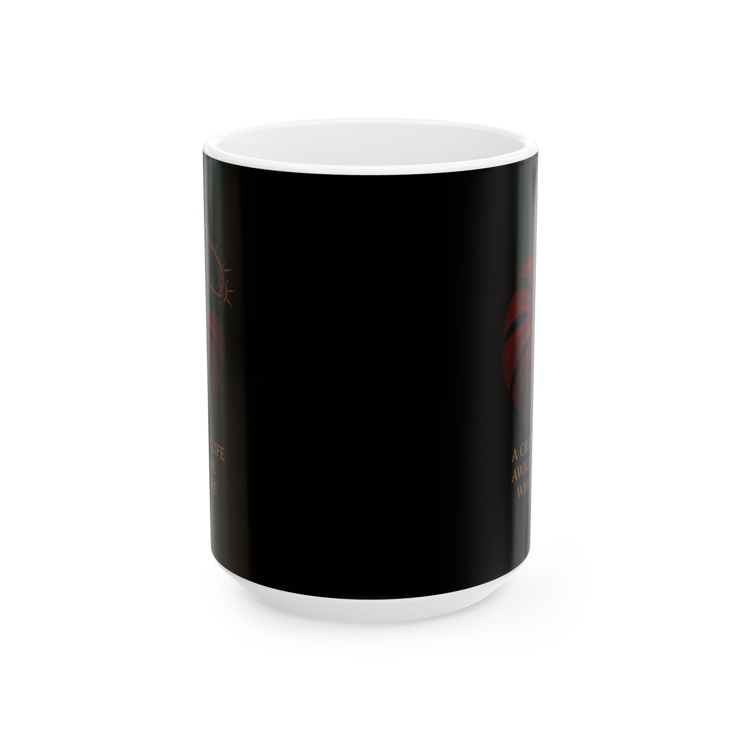Stylish Ceramic Mug - Perfect for Coffee Lovers, Gift for Birthdays, Daily Use, Office, Home Decor, Hot Beverages, Custom Design