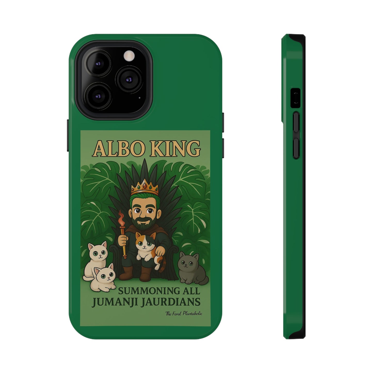 Impact-Resistant Phone Case — "Albo King" Jumanji Guardian Design