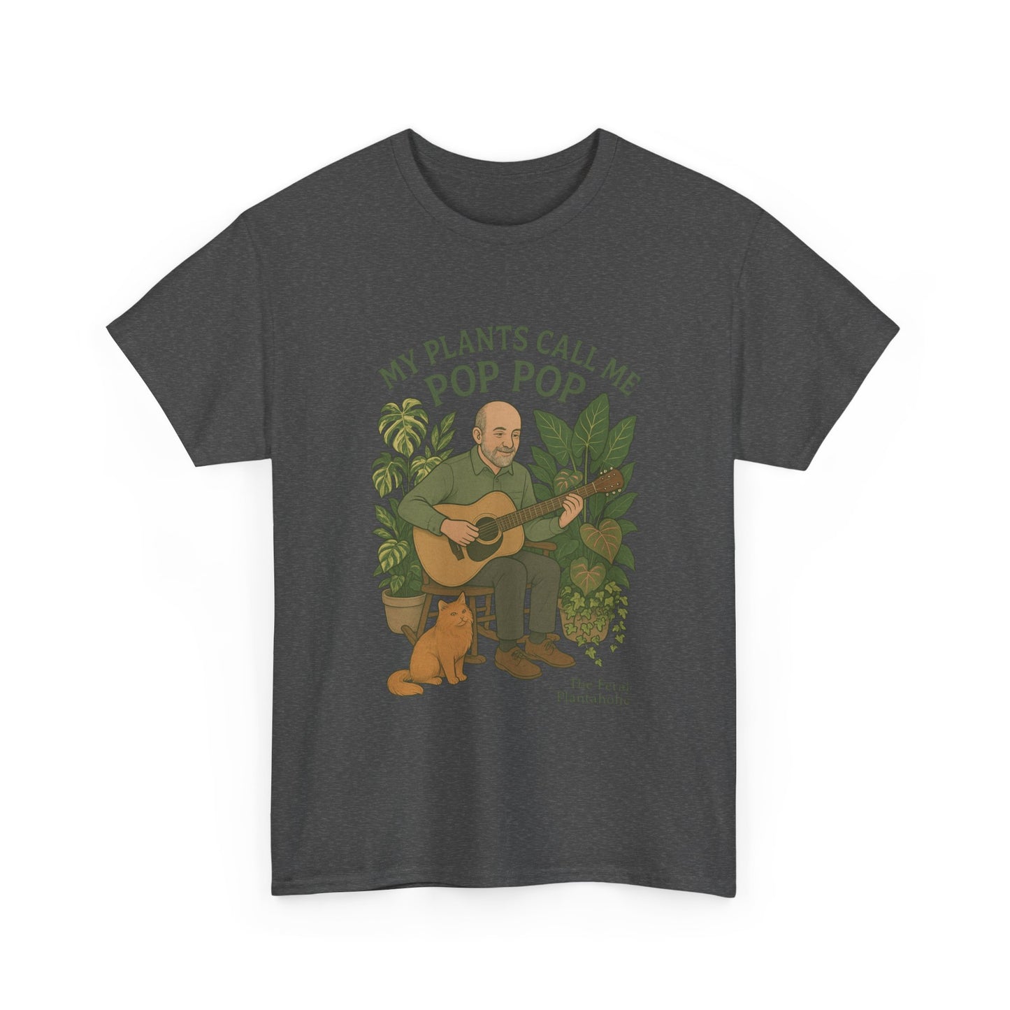 My Plants Call Me Pop Pop Tee, Unisex Cotton Shirt for Plant Lovers, Gift for Father's Day, Gardening T-Shirt, Casual Everyday Wear, [...]