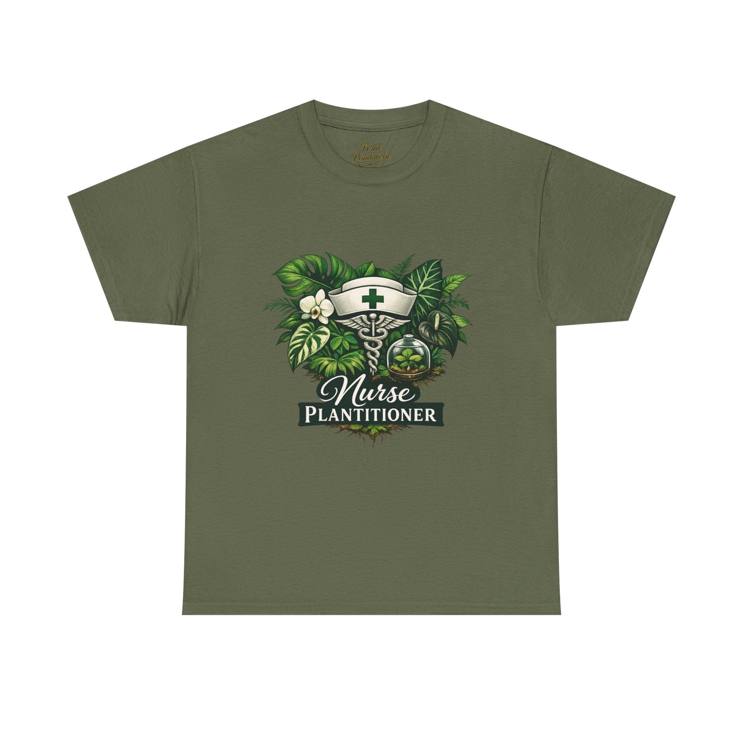Nurse Plantitioner T‑Shirt — Botanical Nurse Graphic Tee