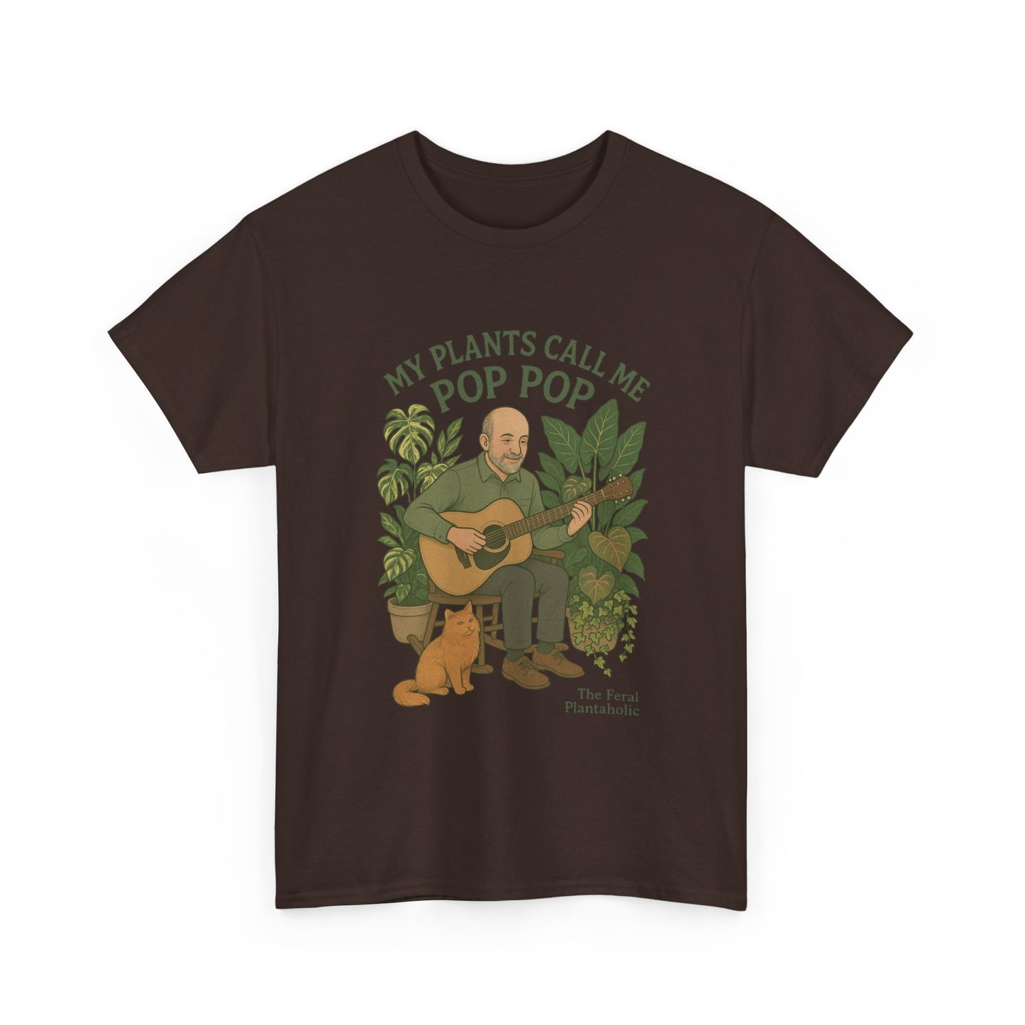 My Plants Call Me Pop Pop Tee, Unisex Cotton Shirt for Plant Lovers, Gift for Father's Day, Gardening T-Shirt, Casual Everyday Wear, [...]