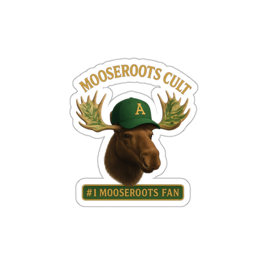 Mooseroots Cult Die-Cut Stickers - Show Your #1 Fan Spirit