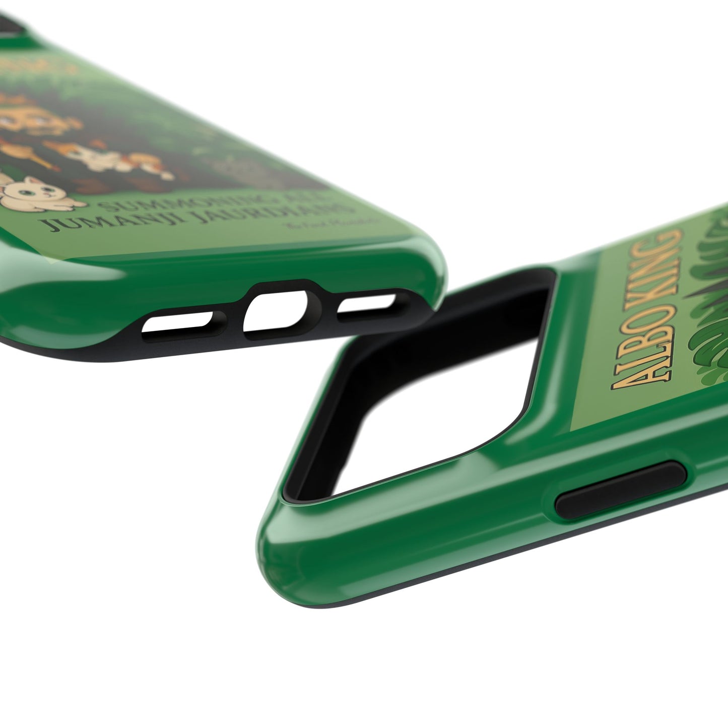 Impact-Resistant Phone Case — "Albo King" Jumanji Guardian Design