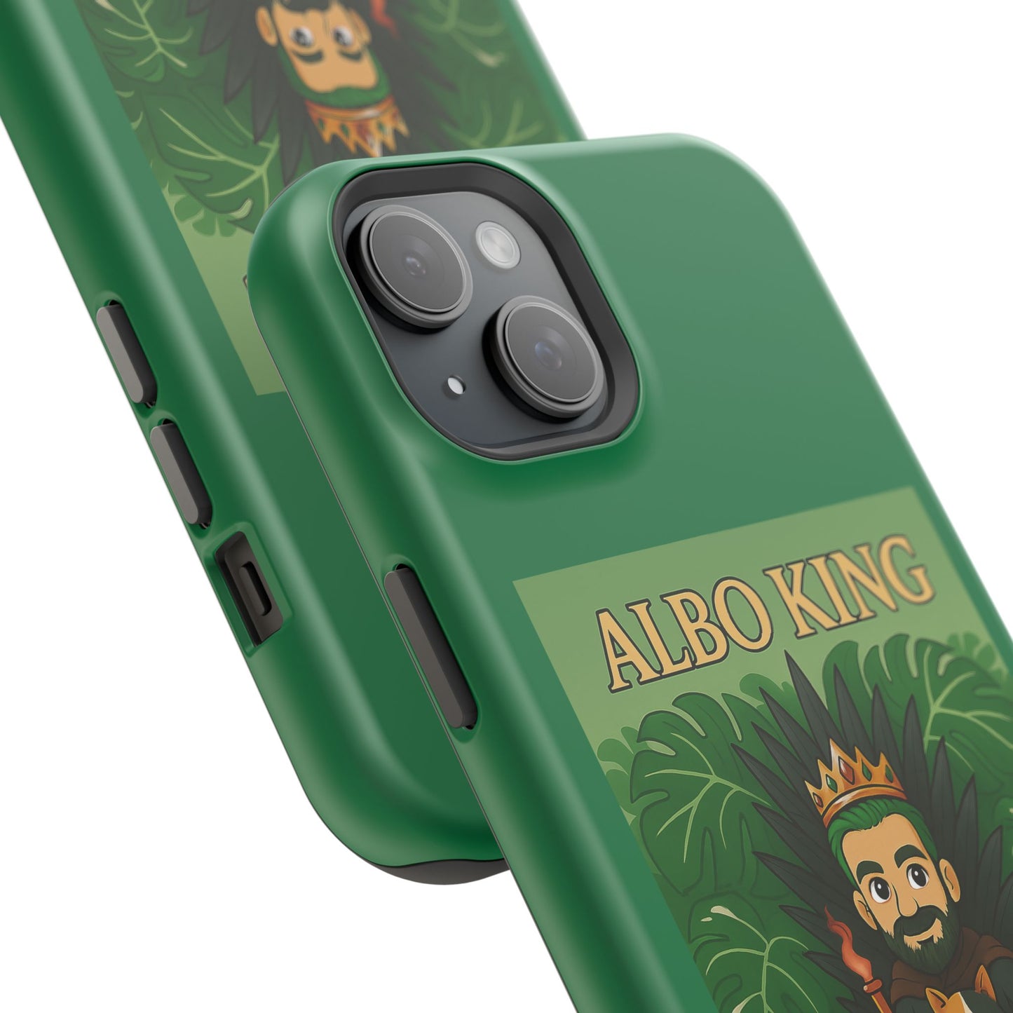 Impact-Resistant Phone Case — "Albo King" Jumanji Guardian Design