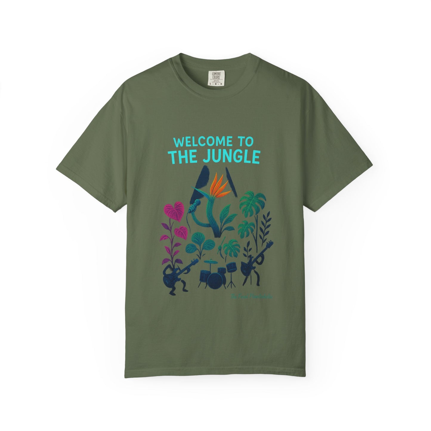 Welcome to the Jungle T-Shirt - Vibrant Unisex Tees for Nature Lovers, Music Festivals, Summer, Gifts, Eco-Friendly Fashion