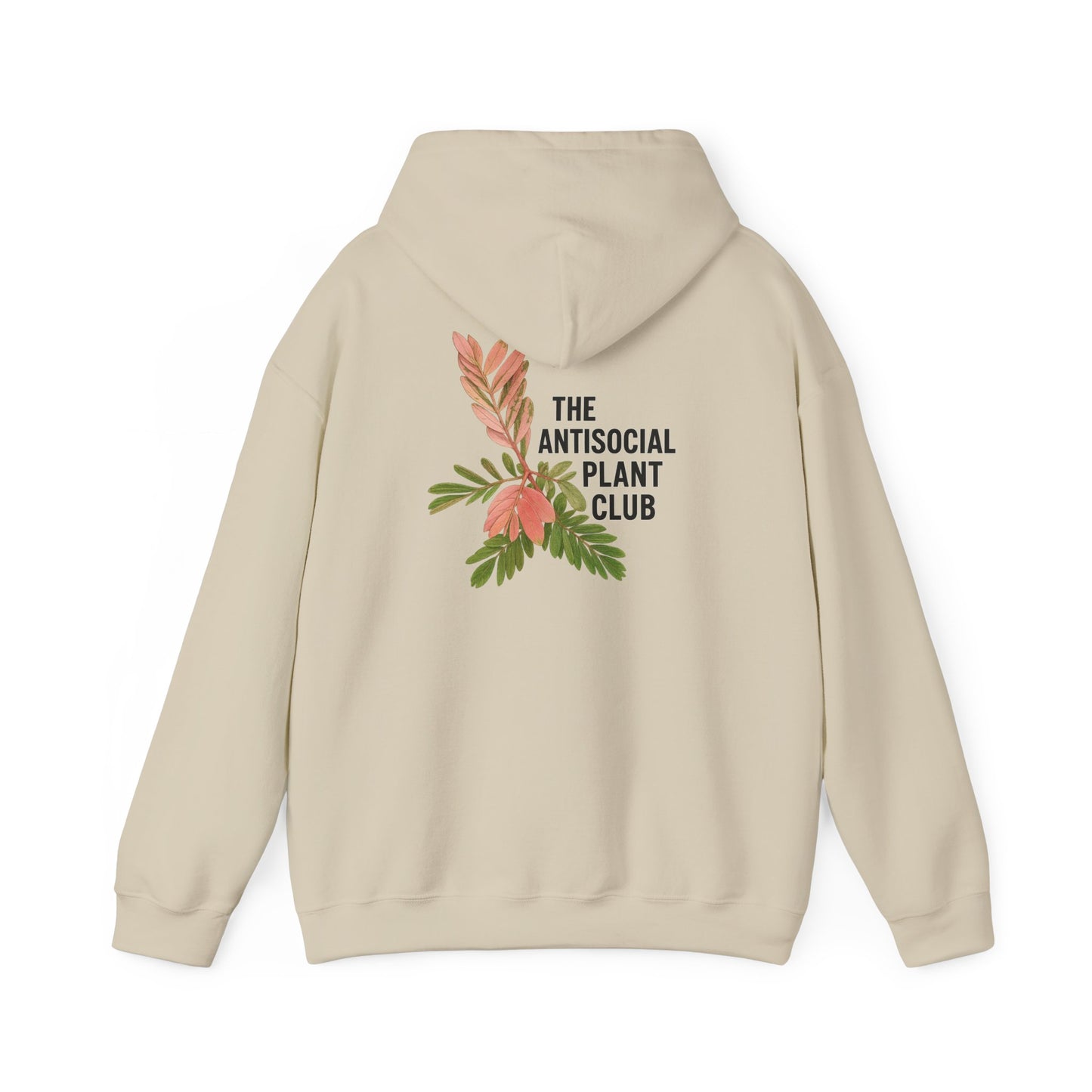 The Antisocial Plant Club Hoodie – Botanical Graphic Pullover