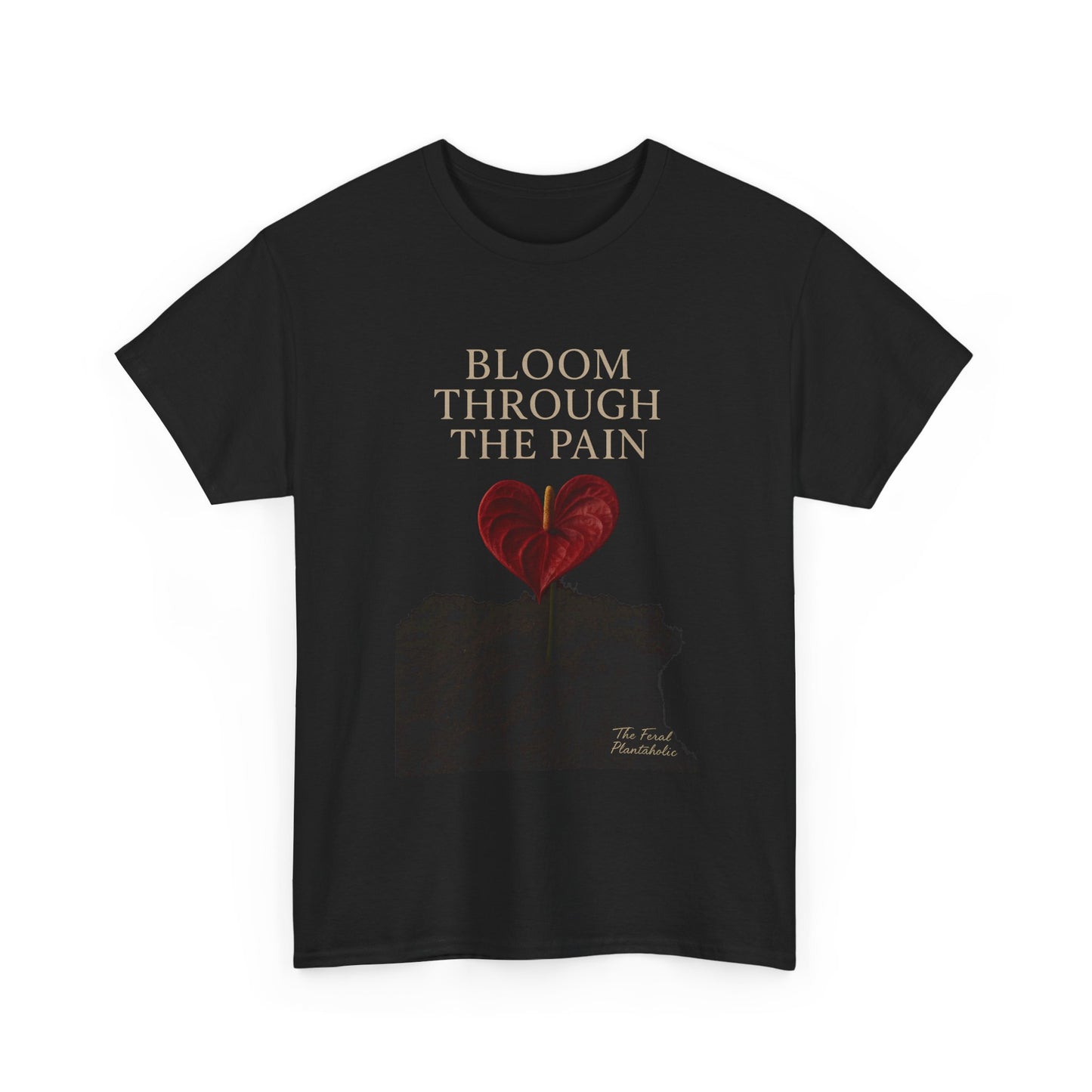 Bloom Through the Pain Unisex Heavy Cotton Tee | Inspirational Shirt, Motivational T-Shirt, Gift for Recovery, Grief Support, Mental [...]