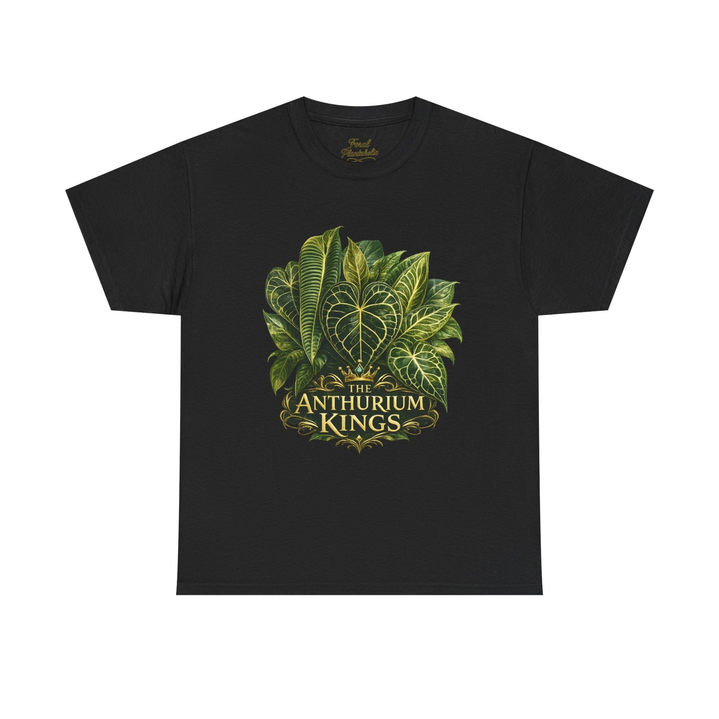 Anthurium Kings Tee — Botanical Green Leaf Plant Lover T-Shirt