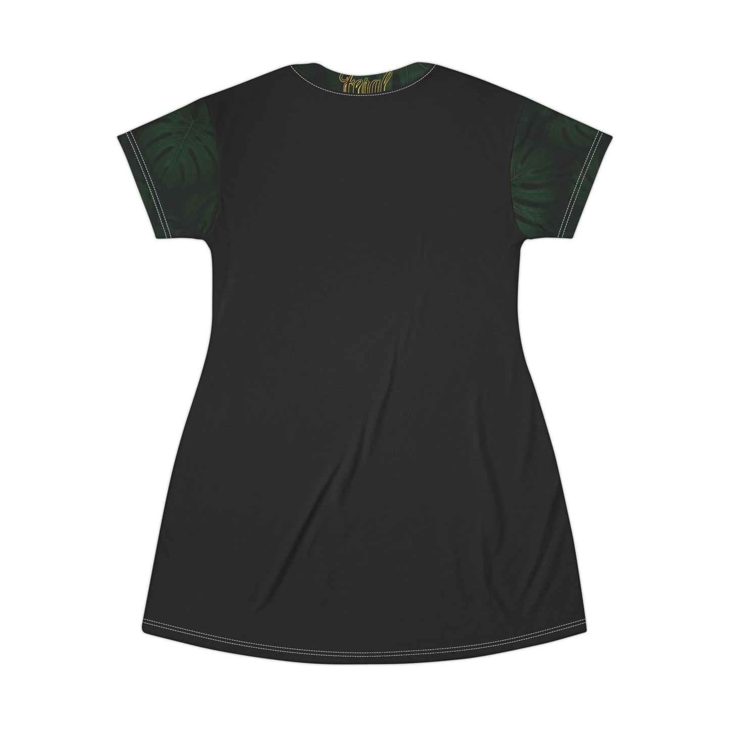 Let's Get Dirty Graphic T-Shirt Dress for Bold Women
