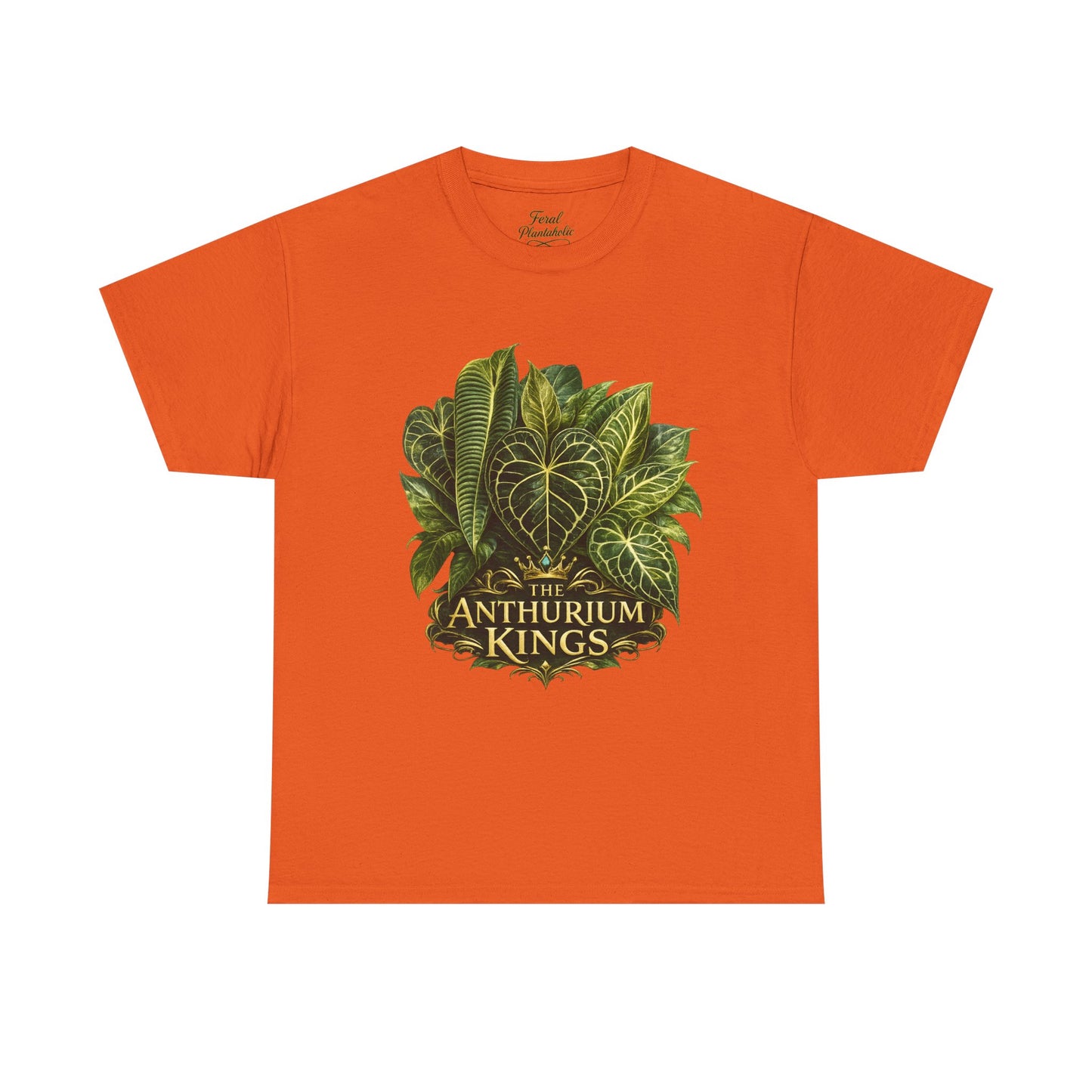 Anthurium Kings Tee — Botanical Green Leaf Plant Lover T-Shirt