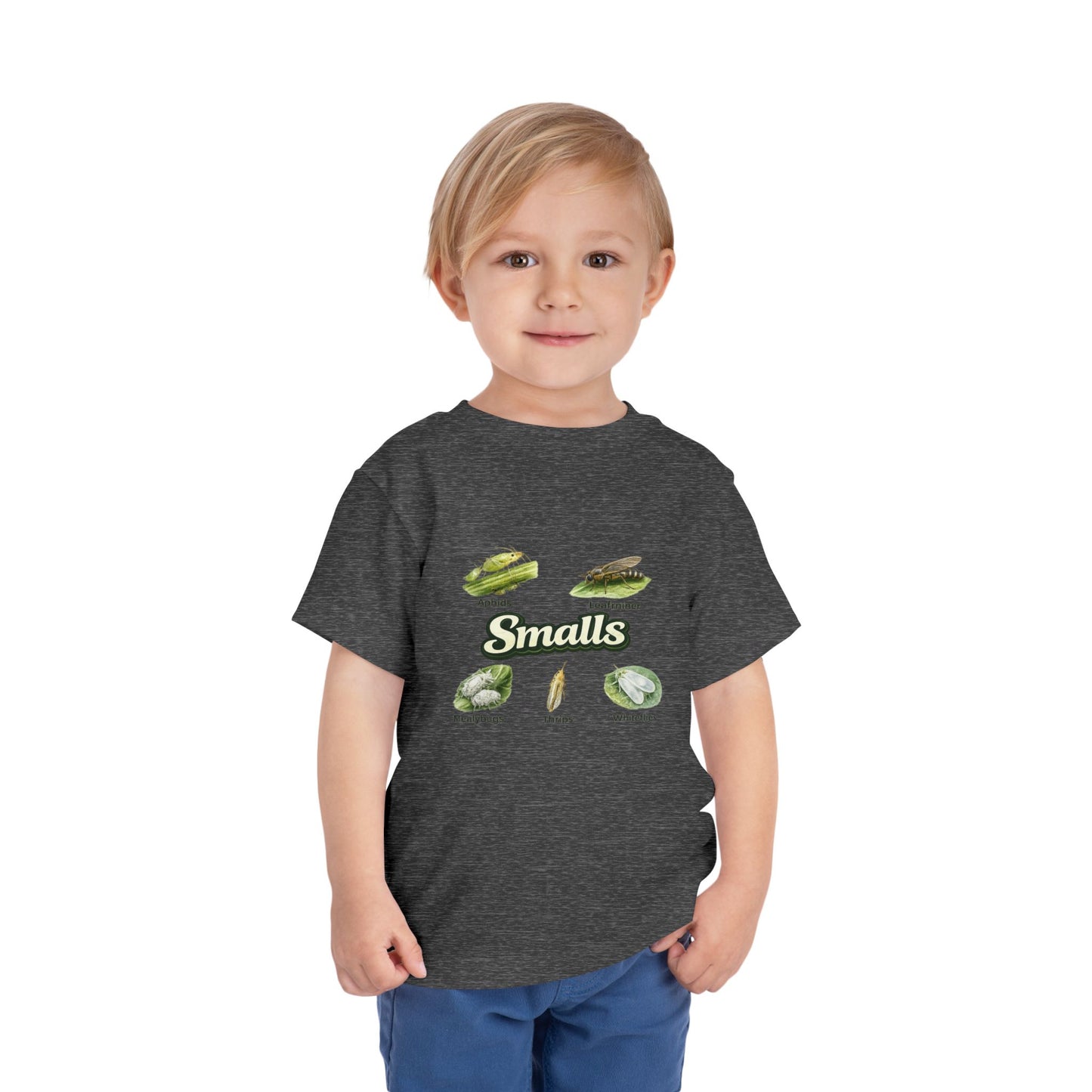 Toddler Tee — 'Smalls' Avocado Cute Kids T‑Shirt