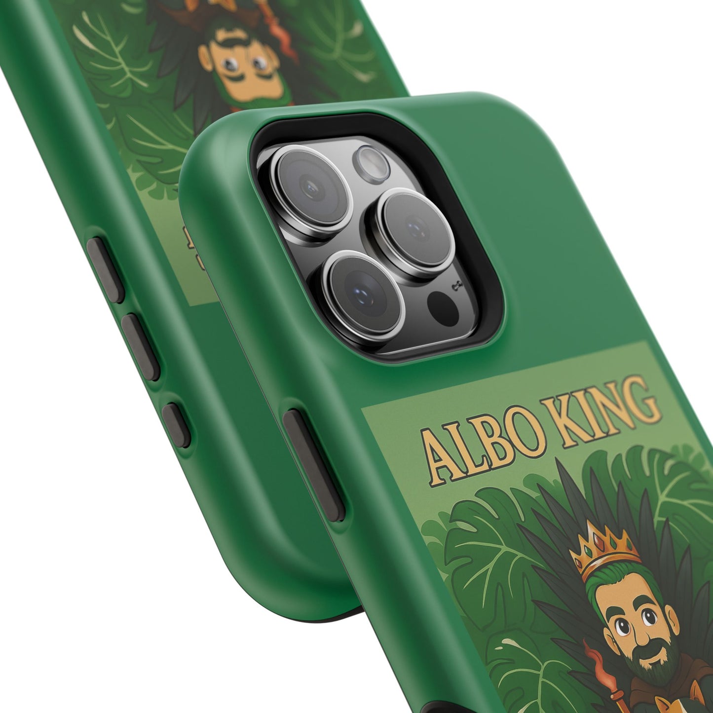 Impact-Resistant Phone Case — "Albo King" Jumanji Guardian Design