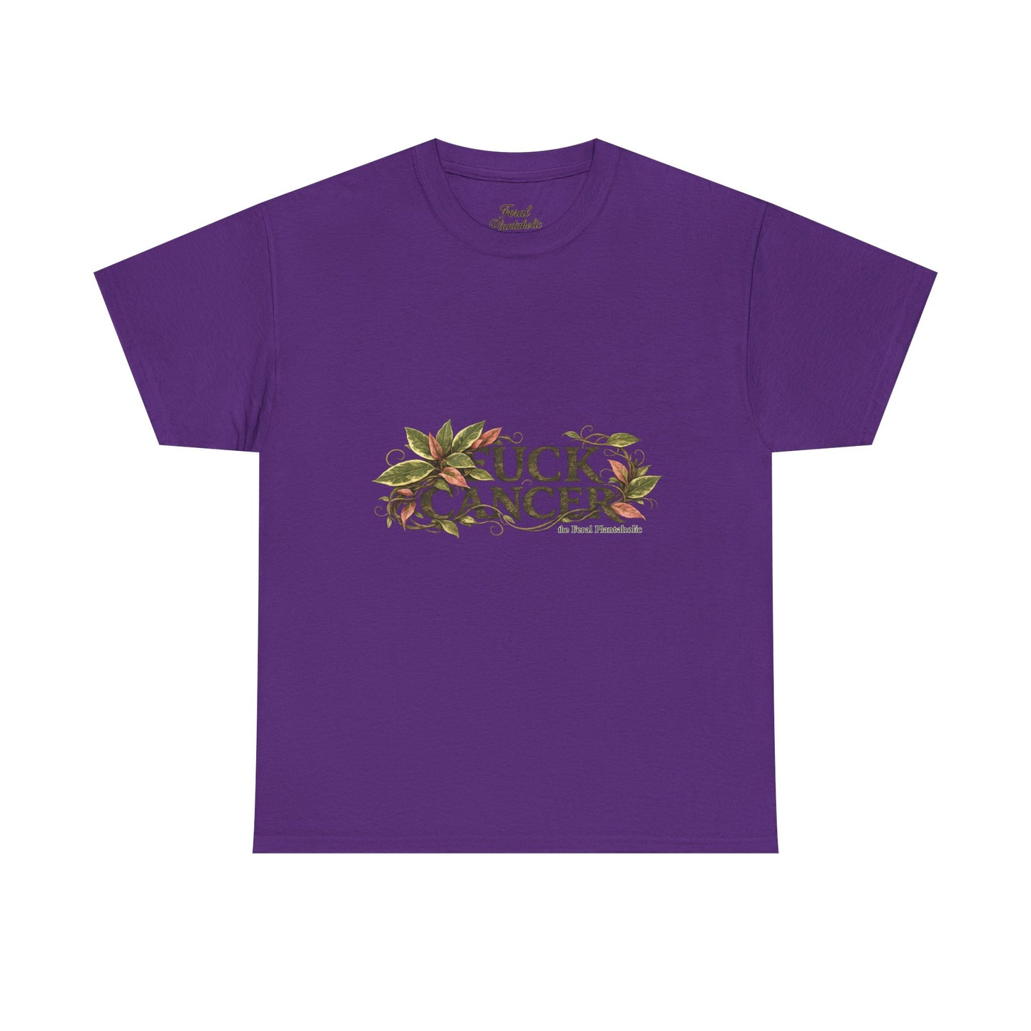 Cancer Survivor Floral Tee — "Fuck Cancer" Awareness T‑Shirt