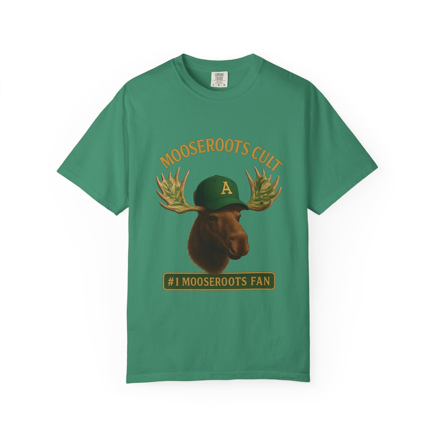 Moose Root Fan T-Shirt - Unisex Garment-Dyed Tee