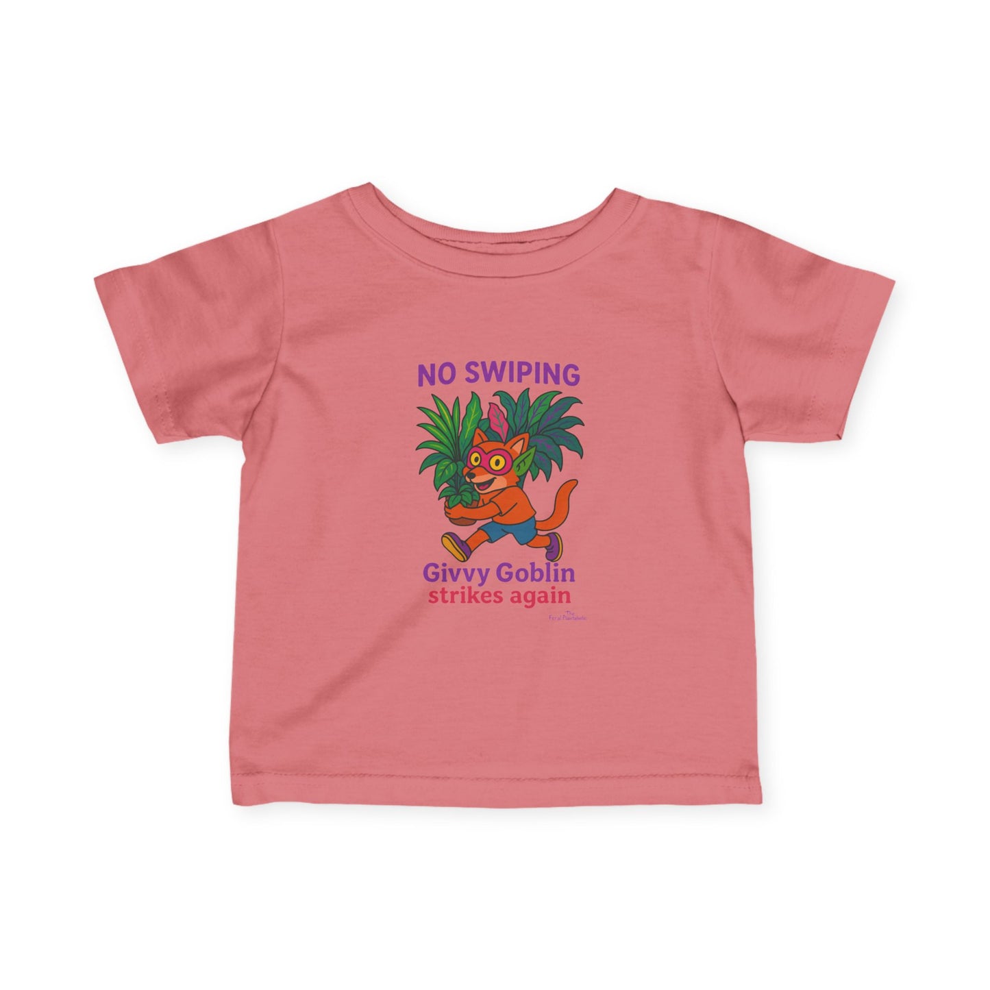 Playful Infant Tee with Goblin Design, Cute Baby Shirt, Fun Toddler Top, Gift for Kids, Nursery Decor, Playful Clothing