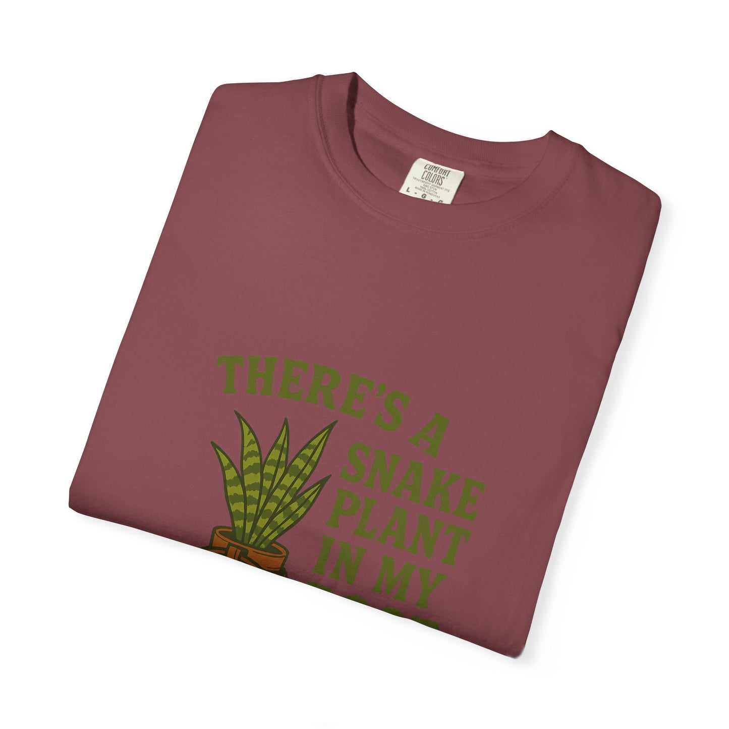 Snake Plant in My Boot T-Shirt | Unisex Garment-Dyed Tee for Plant Lovers, Gardening Gifts, Nature Vibes, Eco-Friendly Clothing, [...]