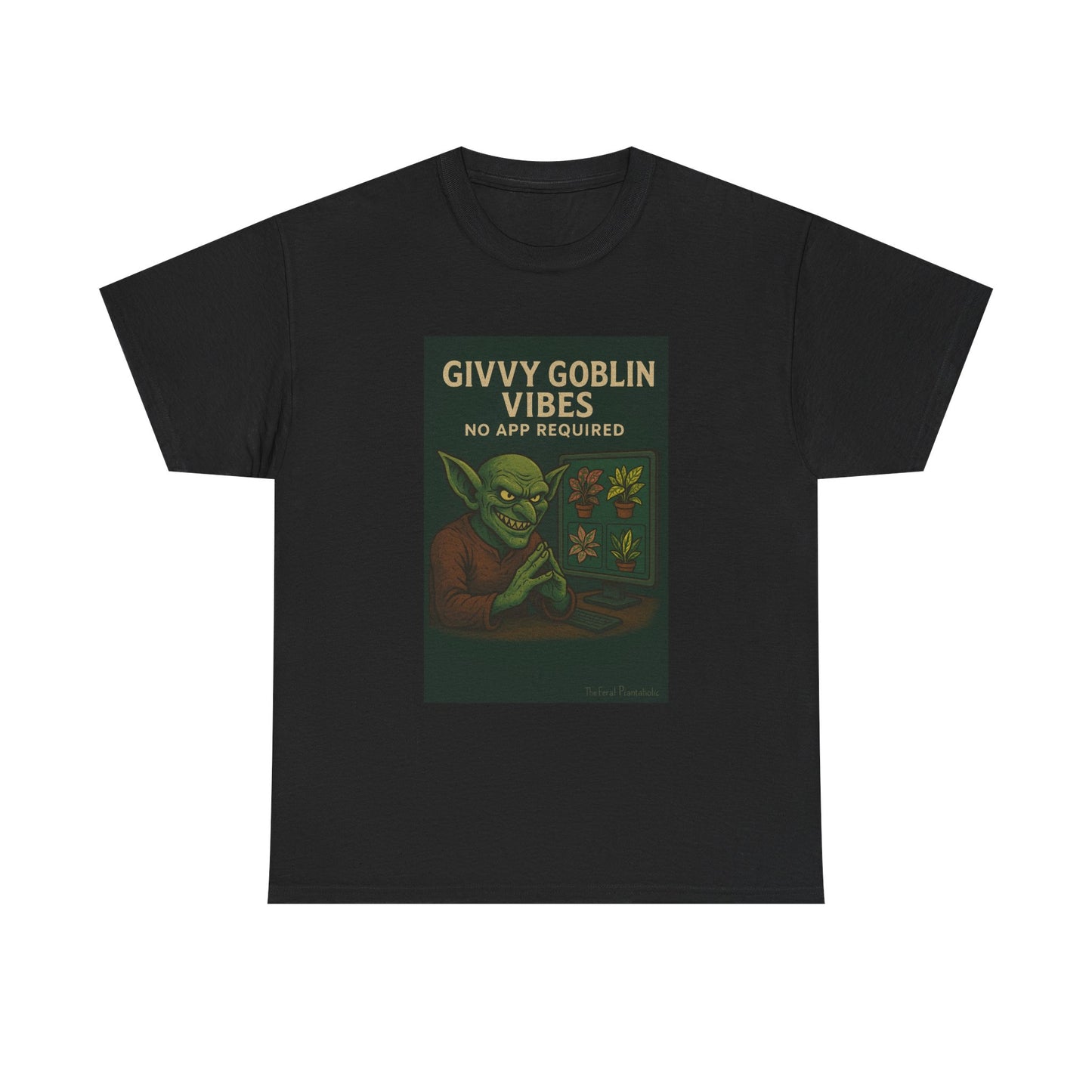 Gobby Goblin Vibes Tee, Unisex T-Shirt, Halloween Costume, Fun Apparel, Gifts for Him, Festival Wear, Graphic Tee