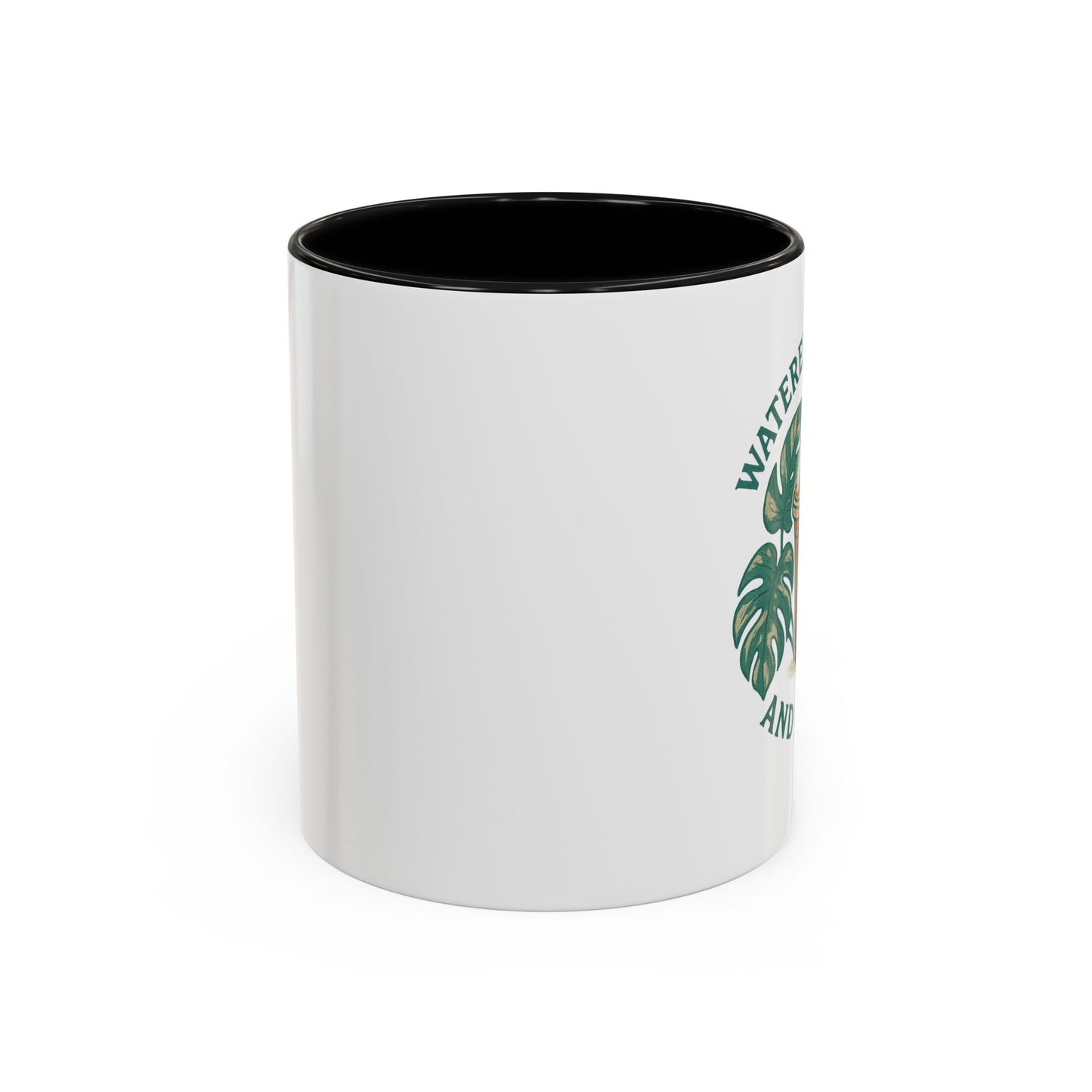 Watered by Tears and Coffee Mug, Funny Coffee Cup, Gift for Coffee Lovers, Inspirational Beverage Mug, Unique Kitchen Decor