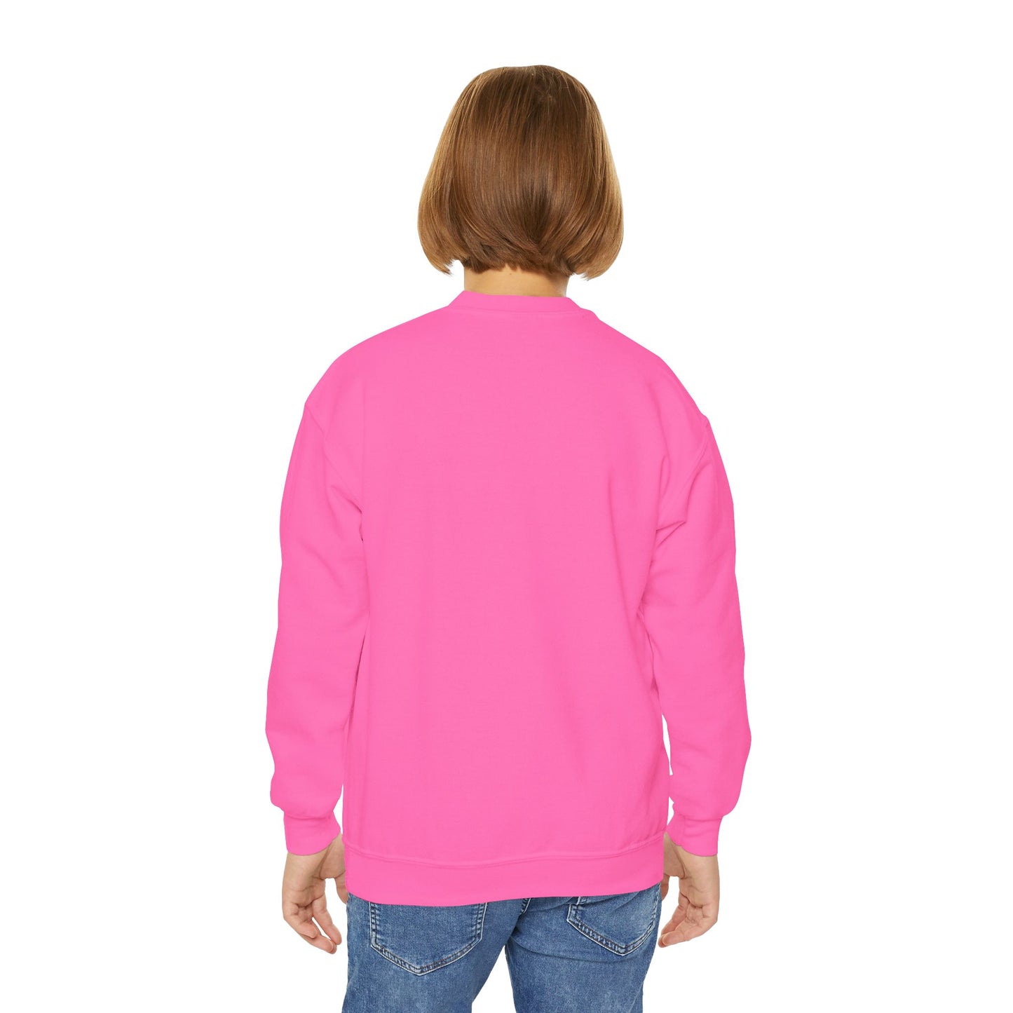Youth Crewneck Sweatshirt - The Feral Plantaholic, Trendy Gift