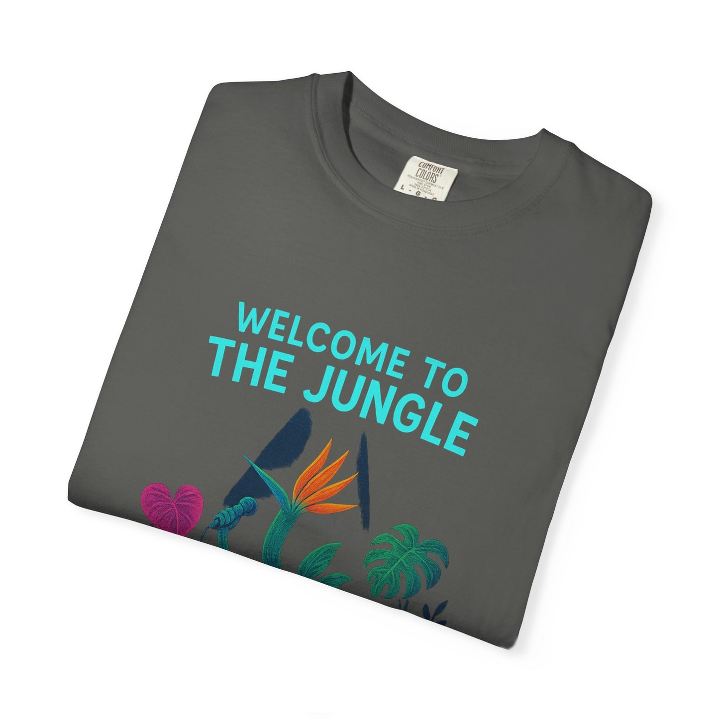 Welcome to the Jungle T-Shirt - Vibrant Unisex Tees for Nature Lovers, Music Festivals, Summer, Gifts, Eco-Friendly Fashion