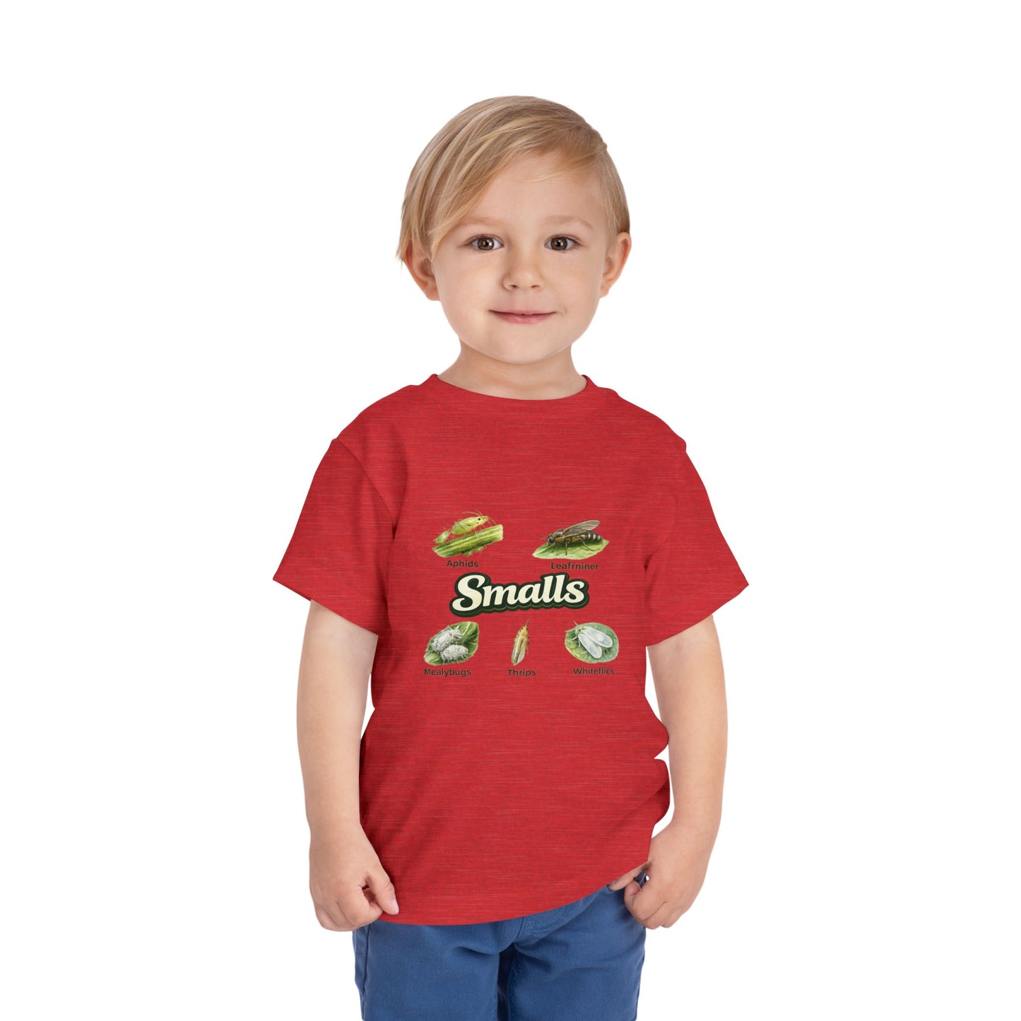 Toddler Tee — 'Smalls' Avocado Cute Kids T‑Shirt