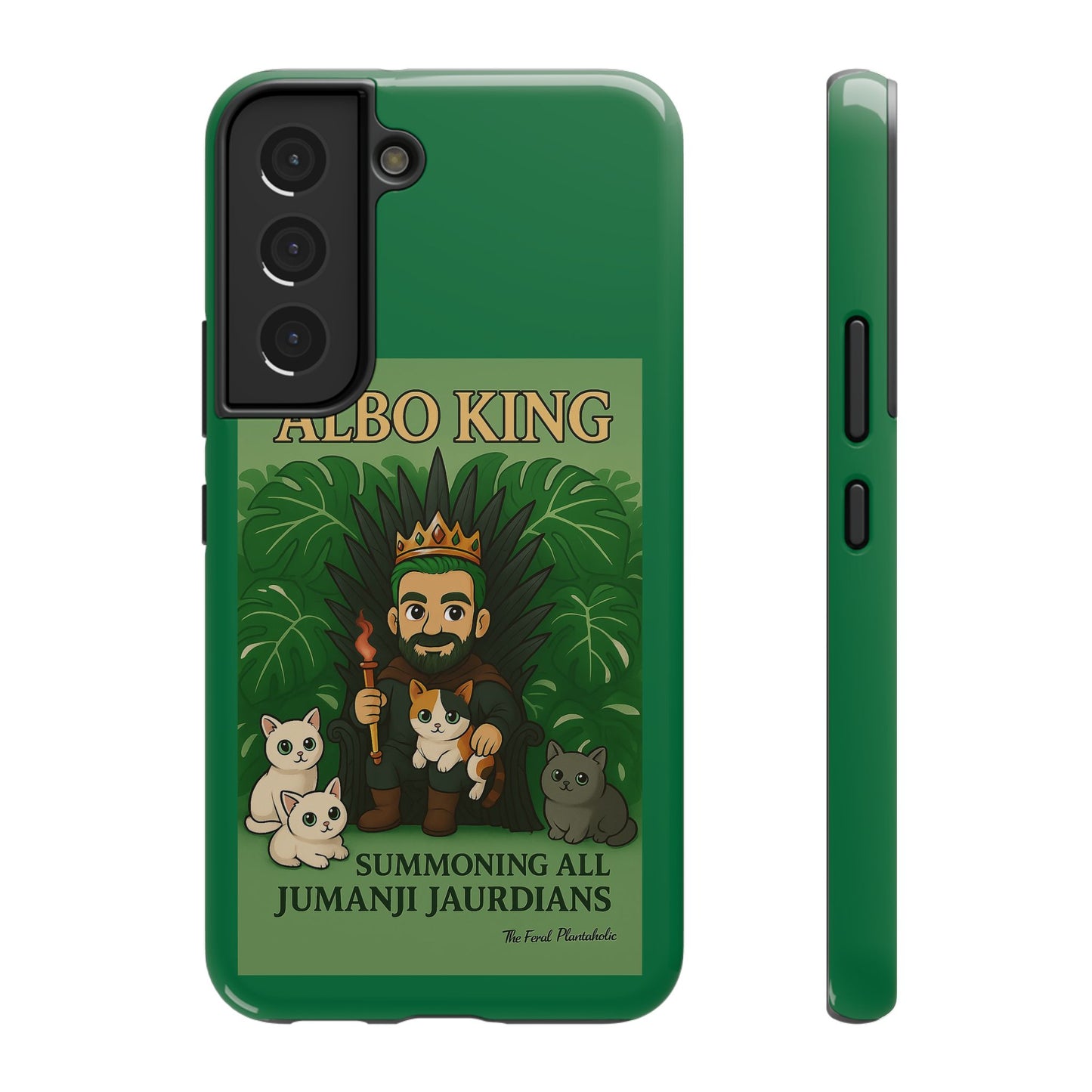 Impact-Resistant Phone Case — "Albo King" Jumanji Guardian Design