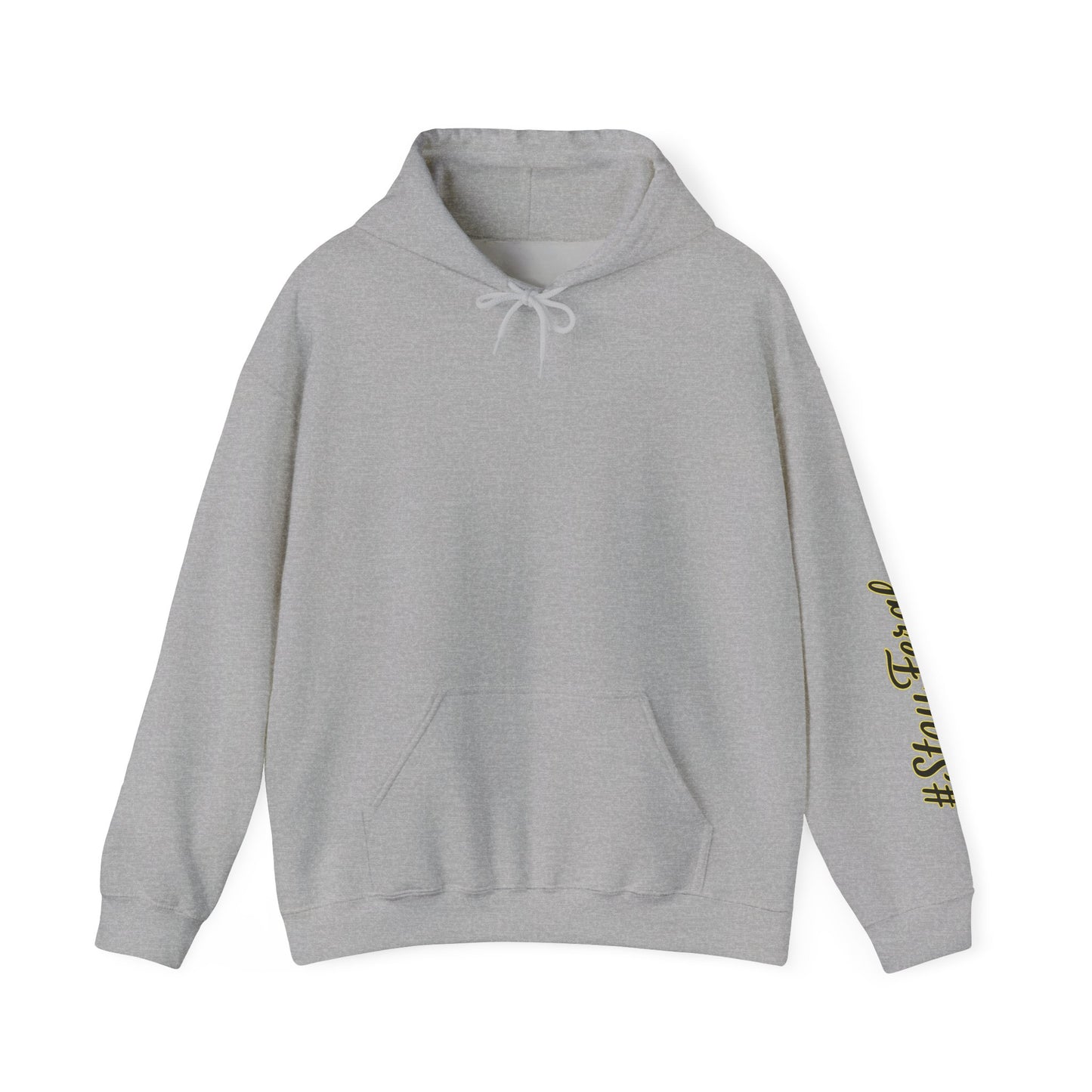 Hoodie — "I Buy My Myself Flowers" Floral Graphic Hoodie with #staypeace Sleeve