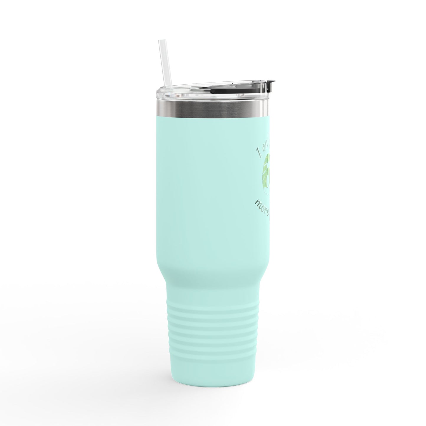 40oz Insulated Travel Mug – "I Only Bought 67 More Plants" Garden Lover Tumbler