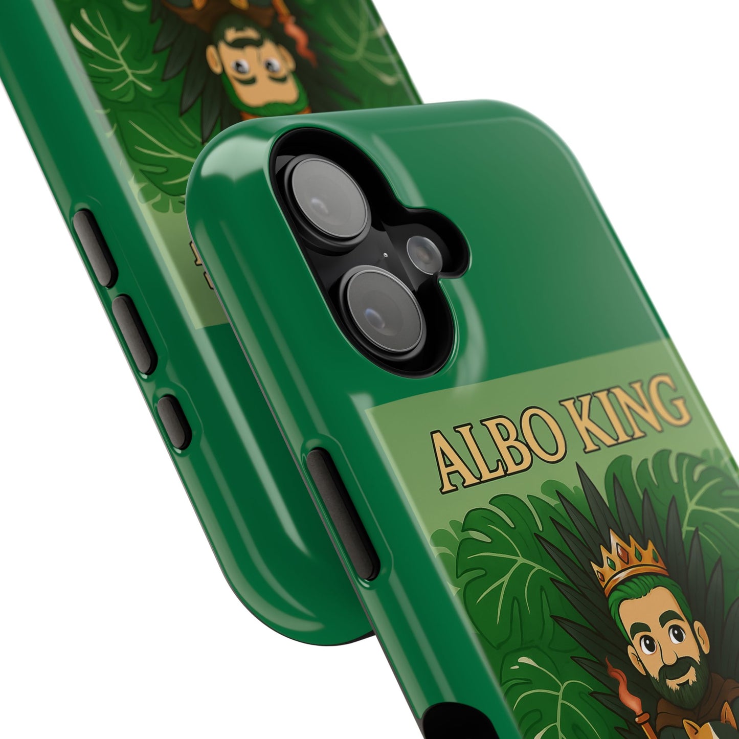 Impact-Resistant Phone Case — "Albo King" Jumanji Guardian Design