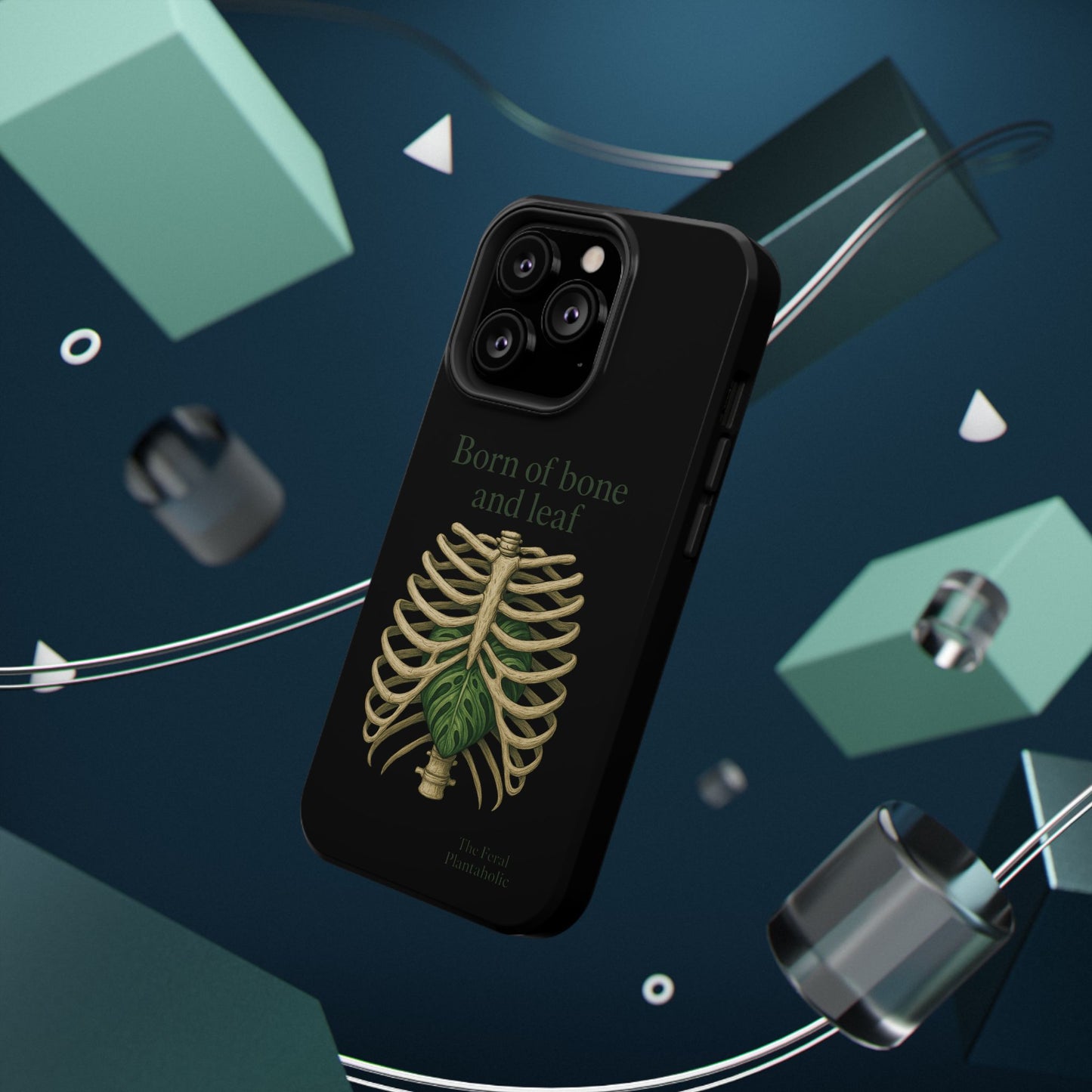 Born of Bone and Leaf Phone Case — Impact-Resistant iPhone Cover