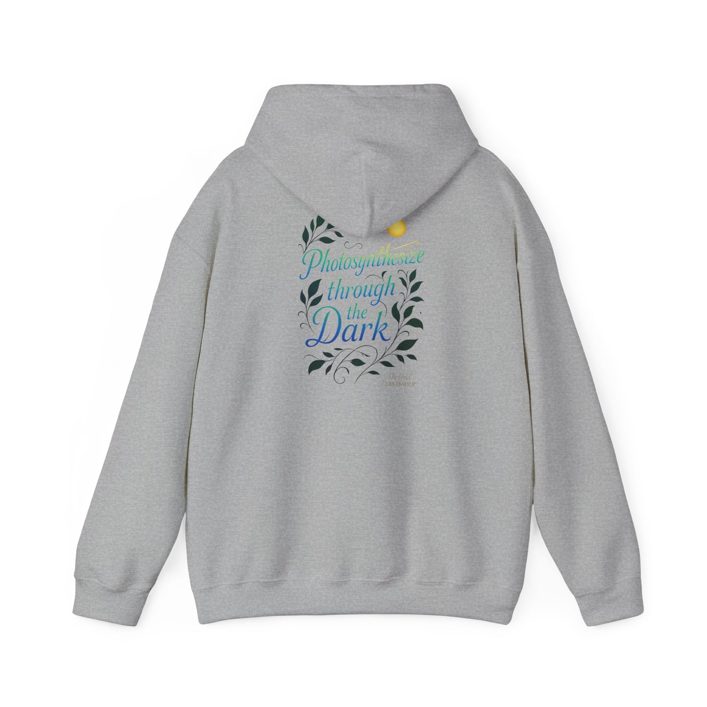 Eco-Friendly Graphic Hoodie for Nature Lovers - 'Photosynthesize through the Dark', Cozy Sweatshirt for Earth Day, Gift for Plant [...]