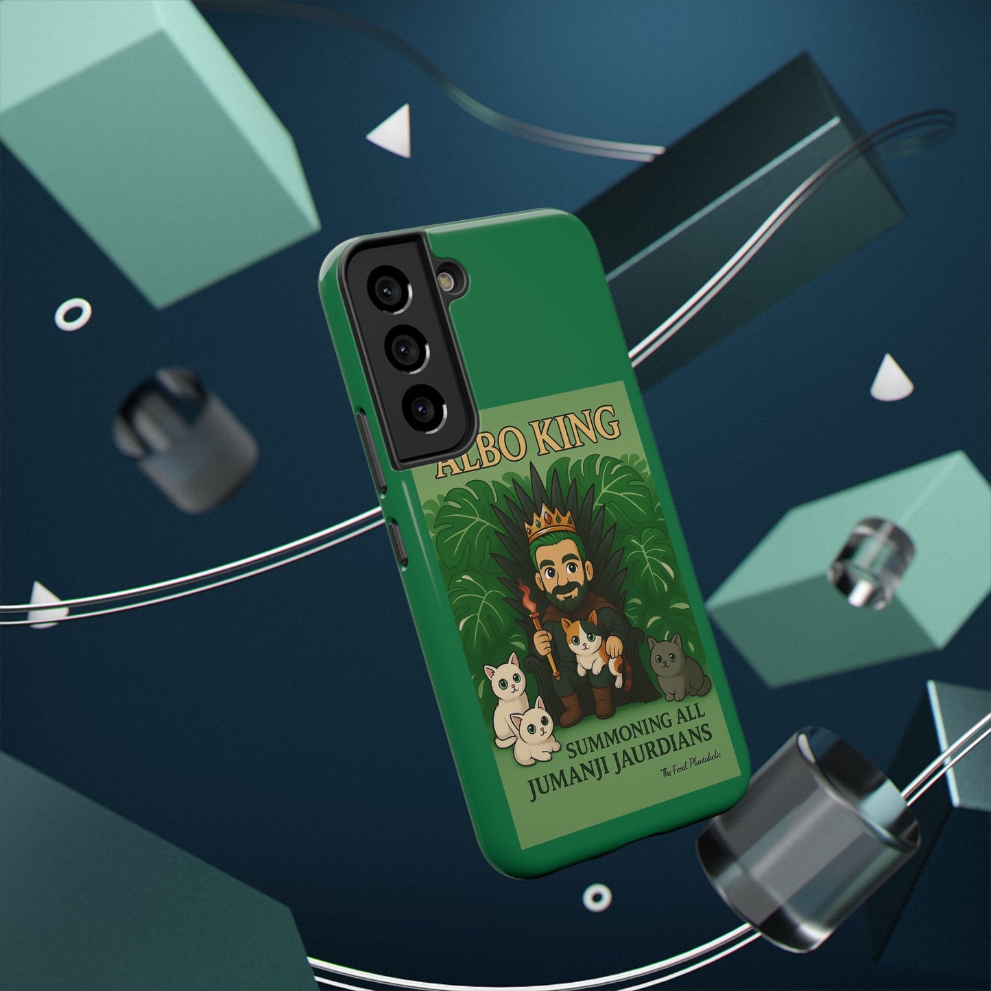 Impact-Resistant Phone Case — "Albo King" Jumanji Guardian Design