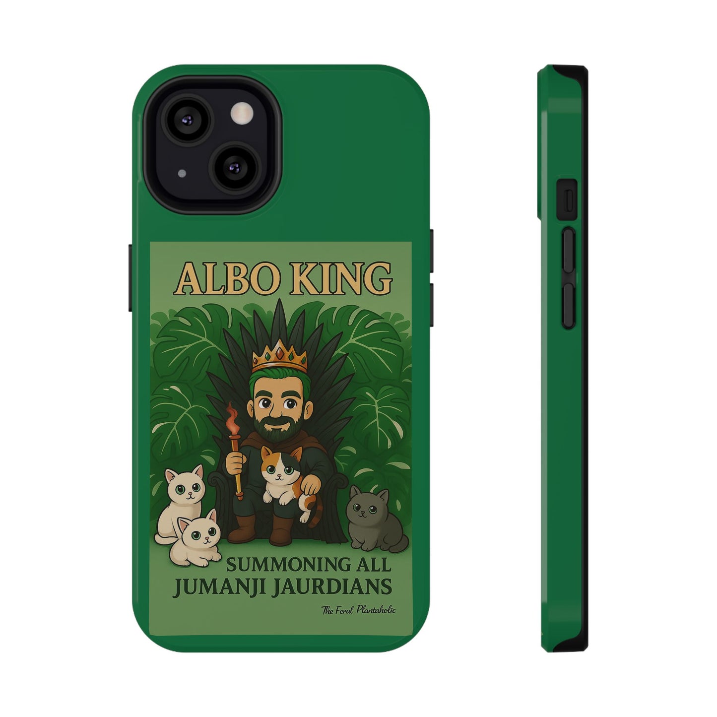 Impact-Resistant Phone Case — "Albo King" Jumanji Guardian Design