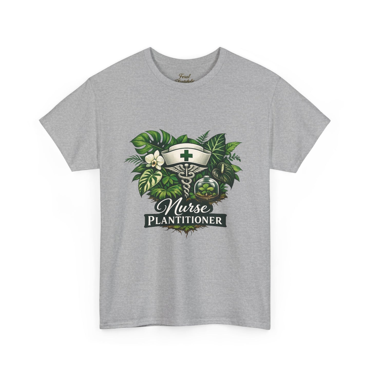 Nurse Plantitioner T‑Shirt — Botanical Nurse Graphic Tee