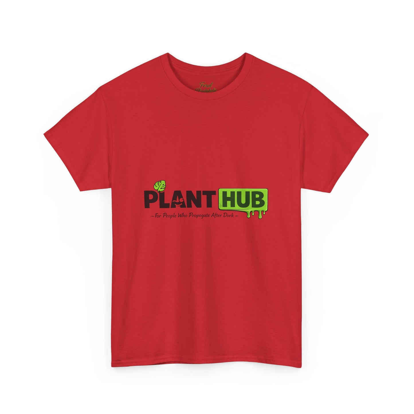 Plant Hub Logo T‑Shirt — Plant Lover Garden Tee
