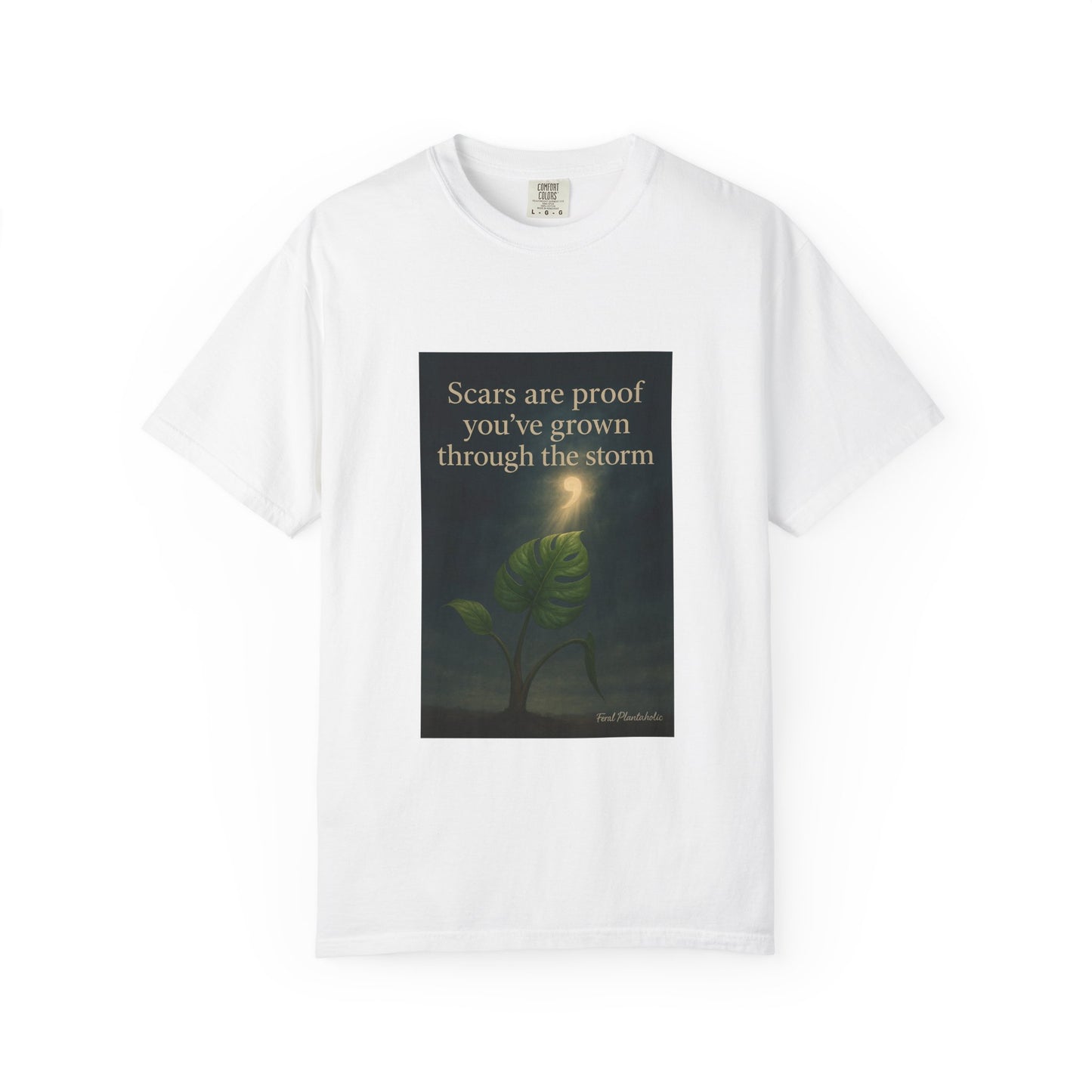 Inspiring Growth T-Shirt - Scars are Proof, Perfect for Motivational Gifts, Self-Care, Encouragement, Unisex Apparel