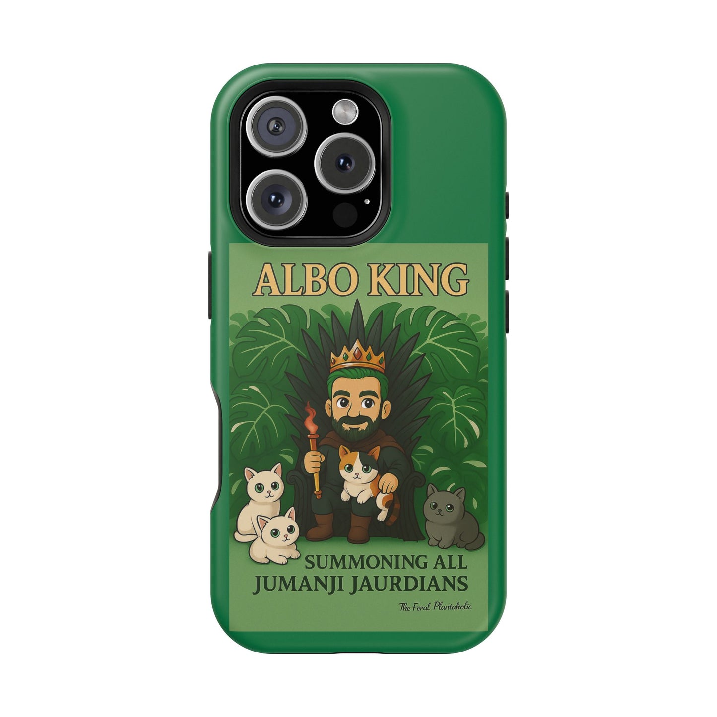Impact-Resistant Phone Case — "Albo King" Jumanji Guardian Design