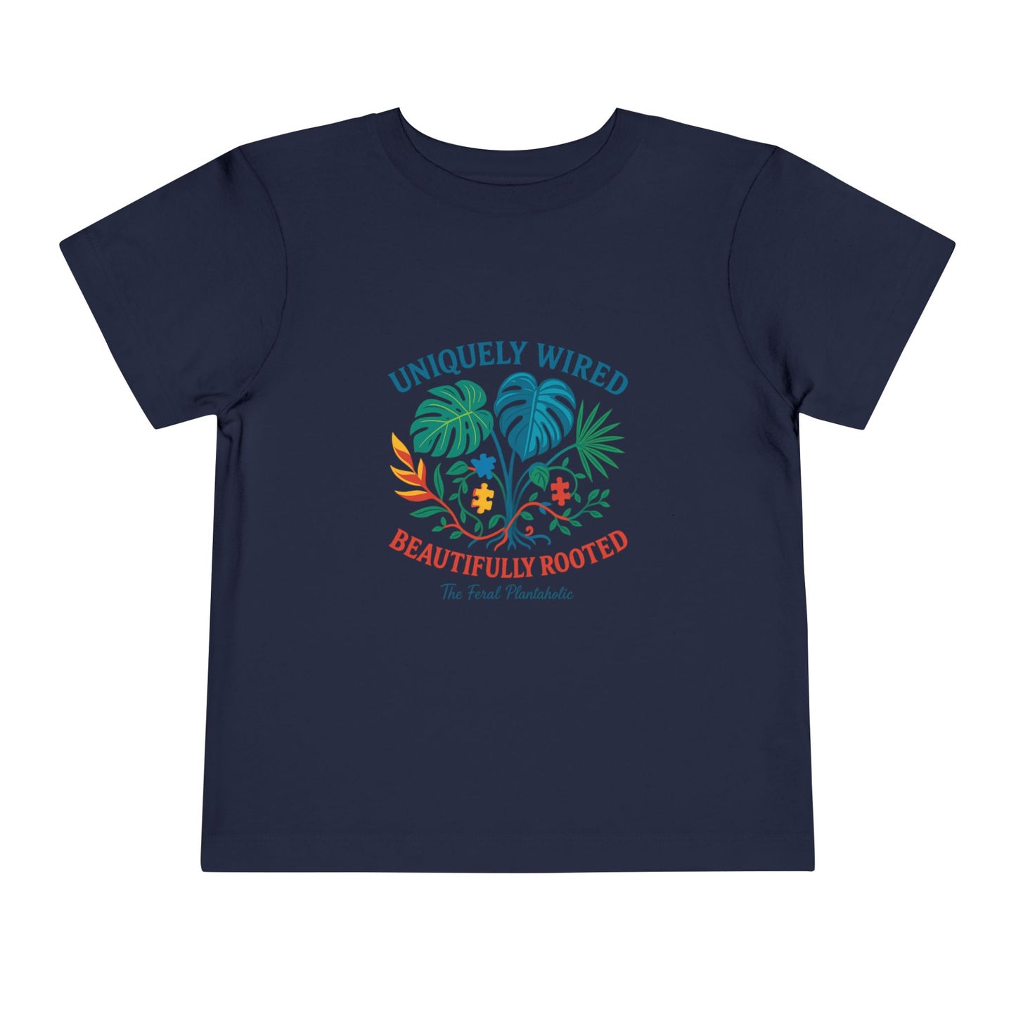 Tropical Vibes Toddler Tee - Uniquely Wired, Beautifully Rooted