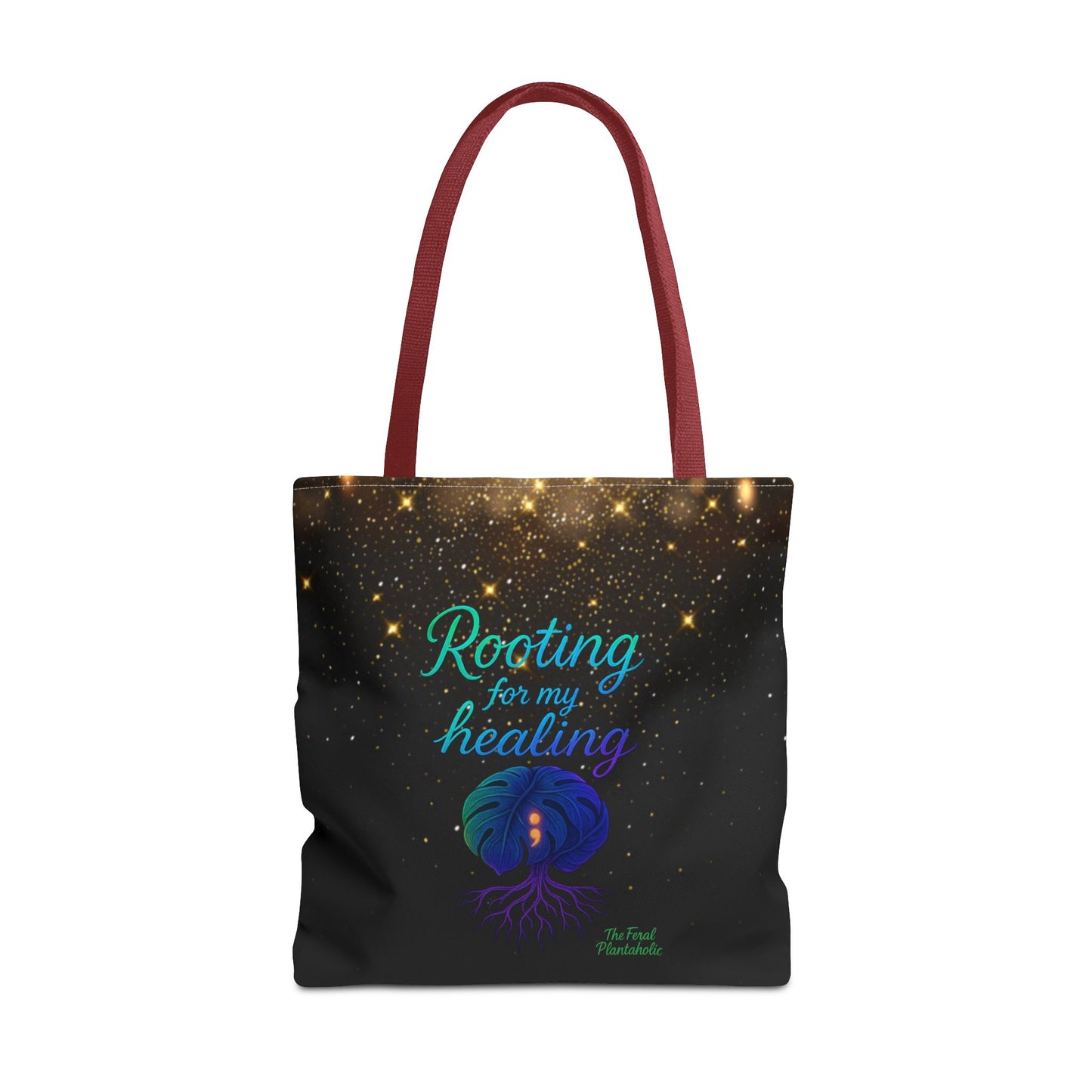 Healing Affirmation Tote Bag, Empowering Tote, Gift for Wellness, Inspirational Bag, Motivational Tote, Self-Care Accessory