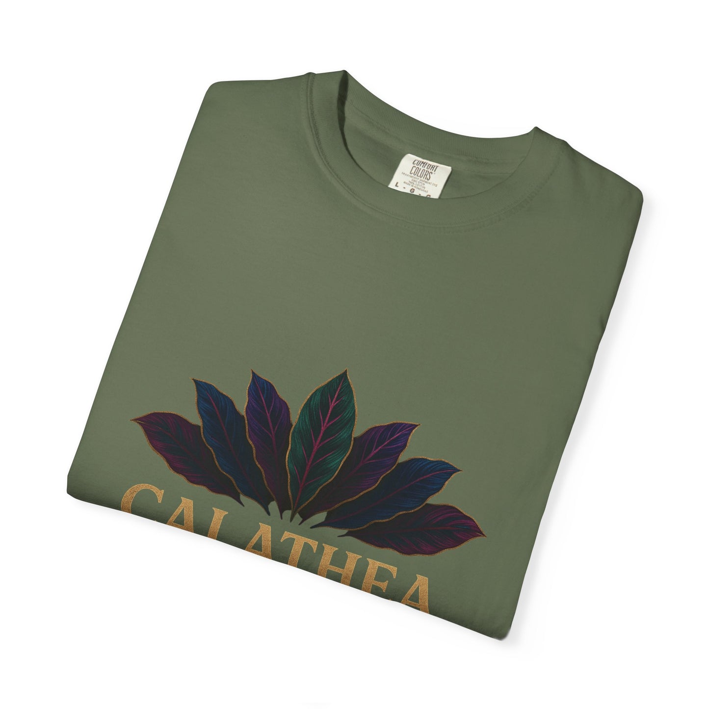 Calathea Queen T-Shirt | Unisex Plant Lover Tee, Botanical Gift, Houseplant Apparel, Nature Lover Wear, Eco-Friendly Statement Top