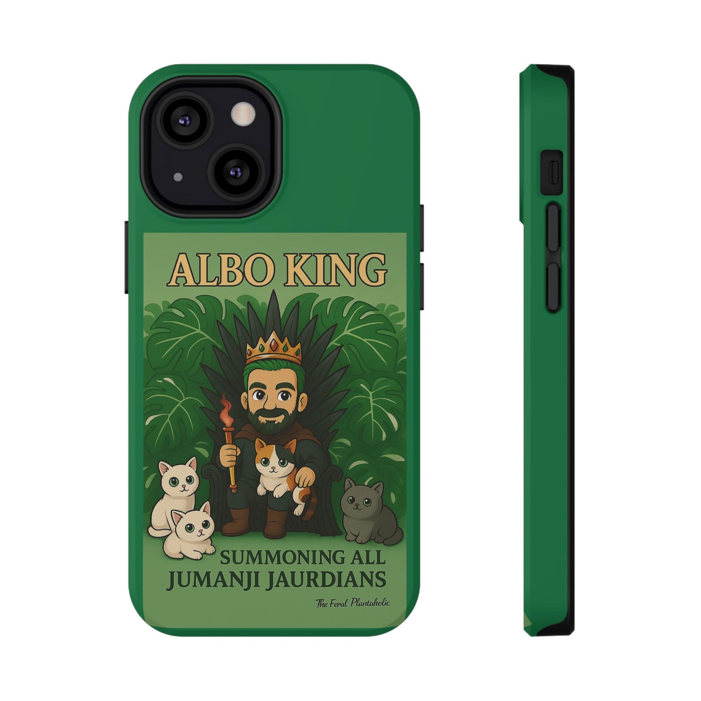 Impact-Resistant Phone Case — "Albo King" Jumanji Guardian Design